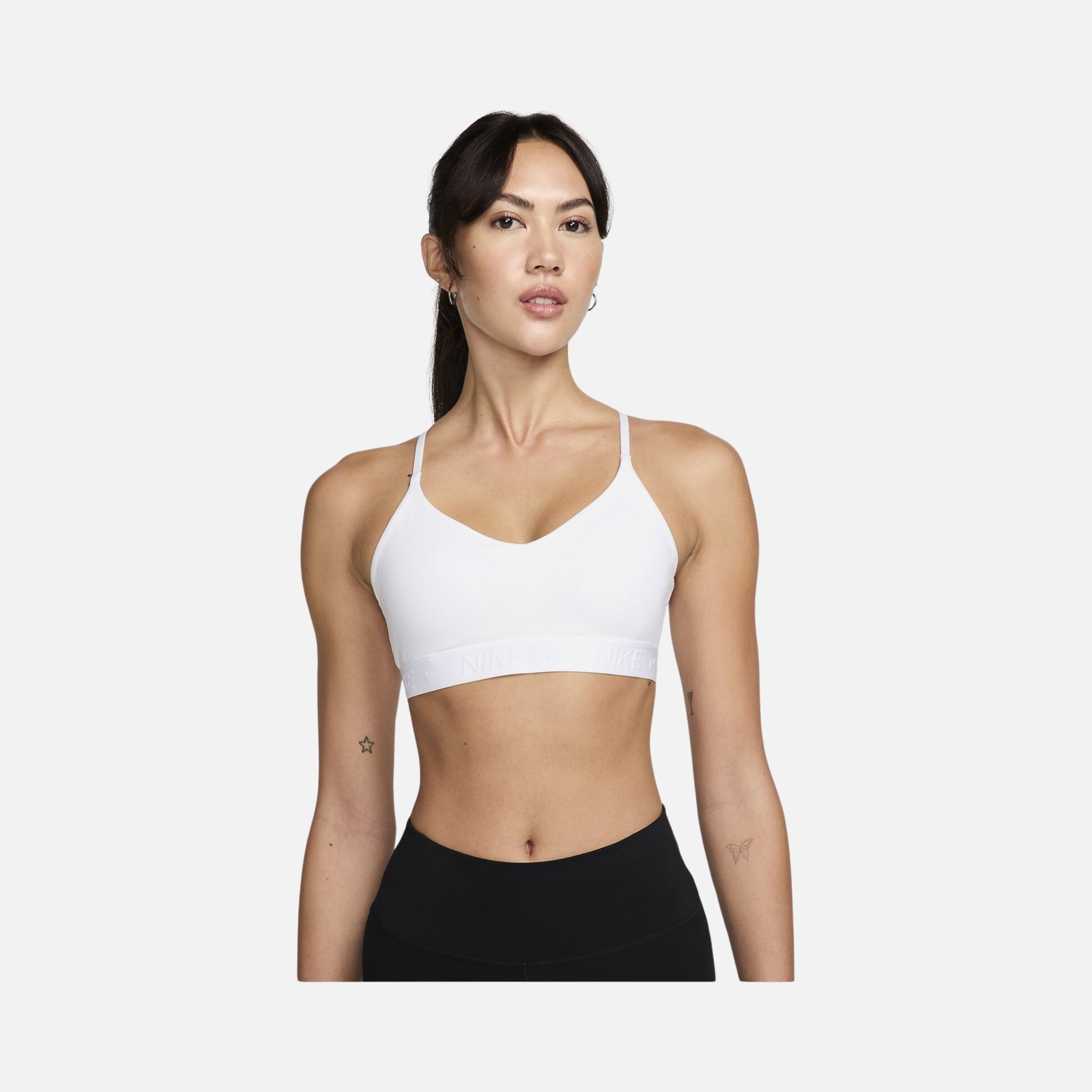 Nike Indy Light-Support Padded Adjustable Training Sports Kadın Bra