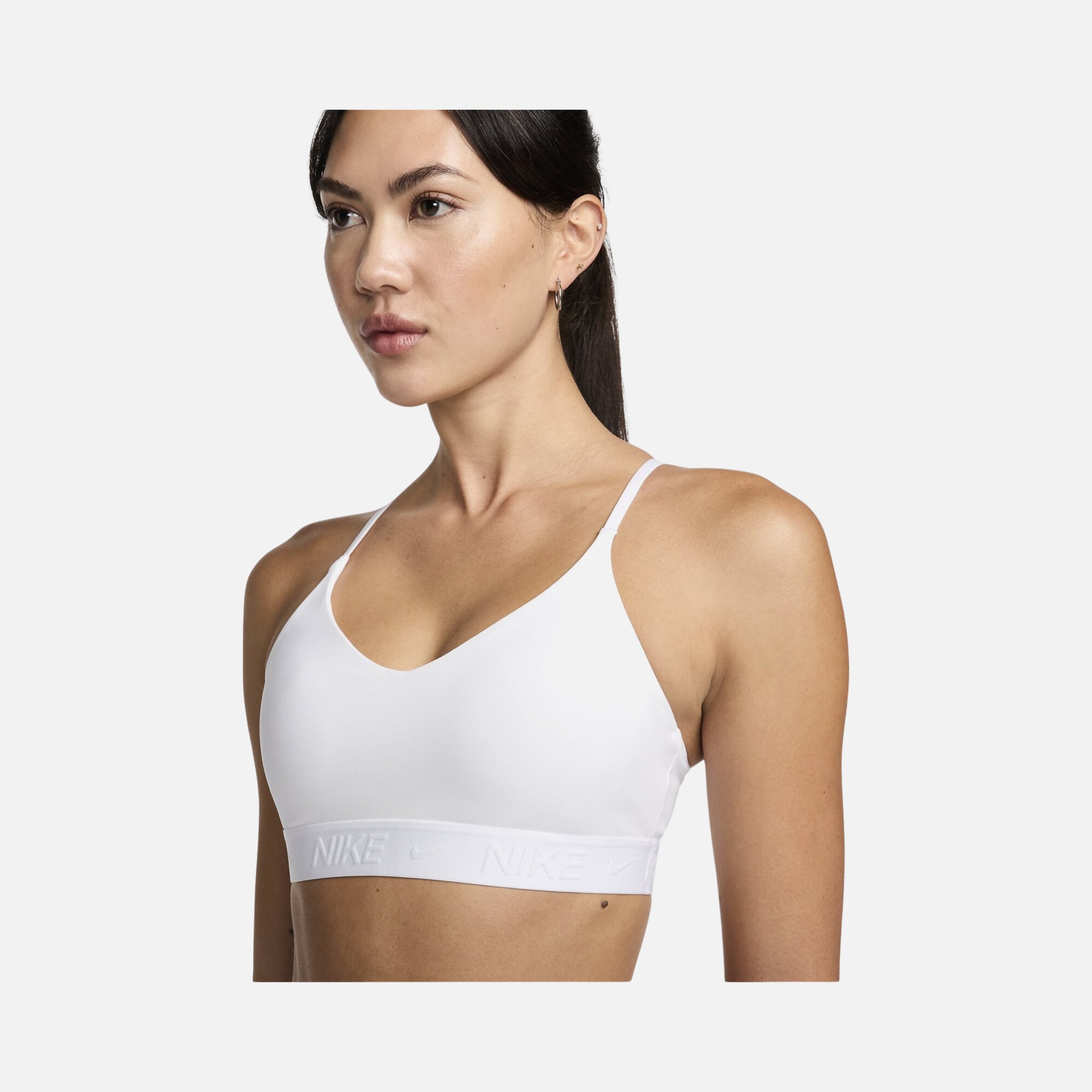 Nike Indy Light-Support Padded Adjustable Training Sports Kadın Bra