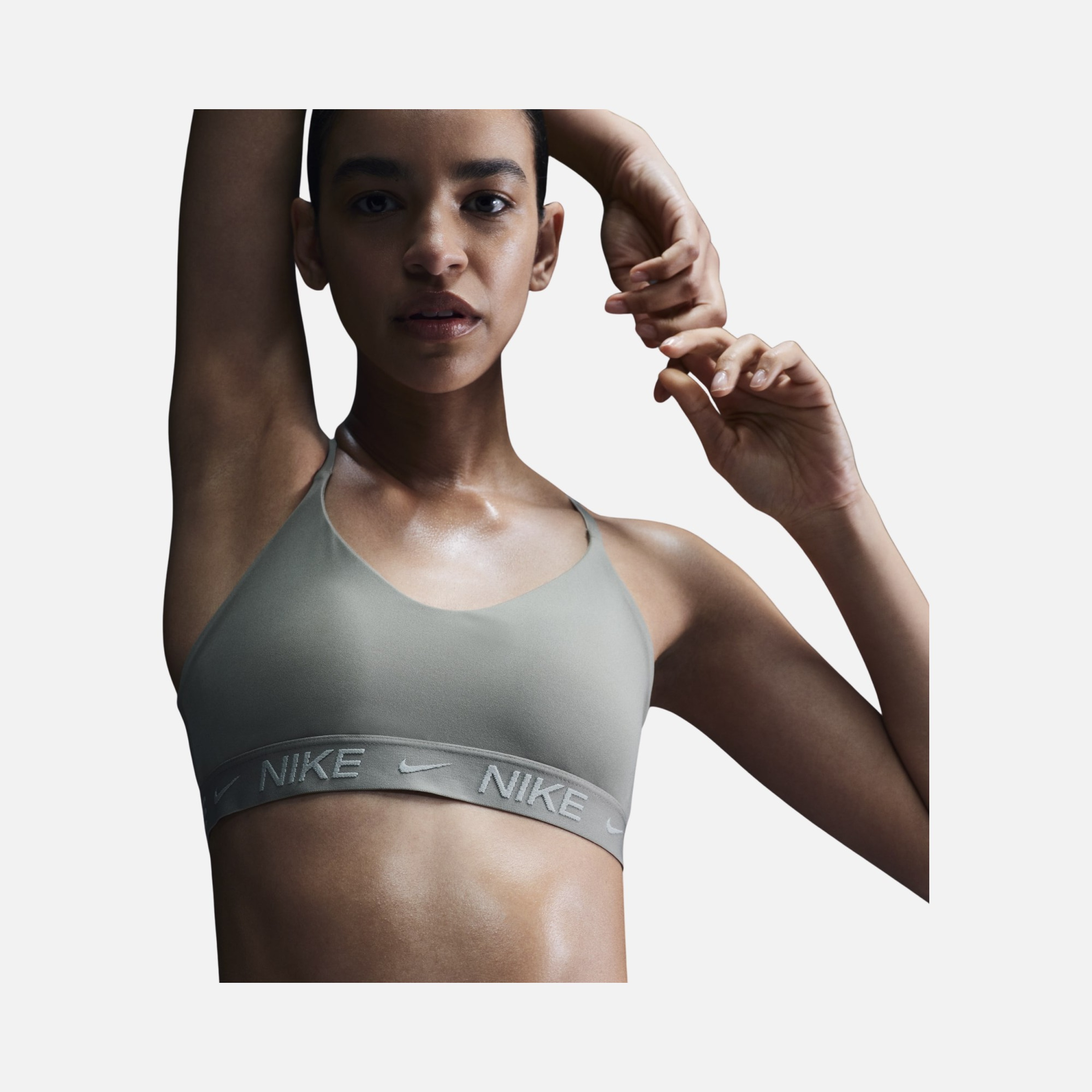 Nike Indy Light-Support Padded Adjustable Training Sports Kadın Bra