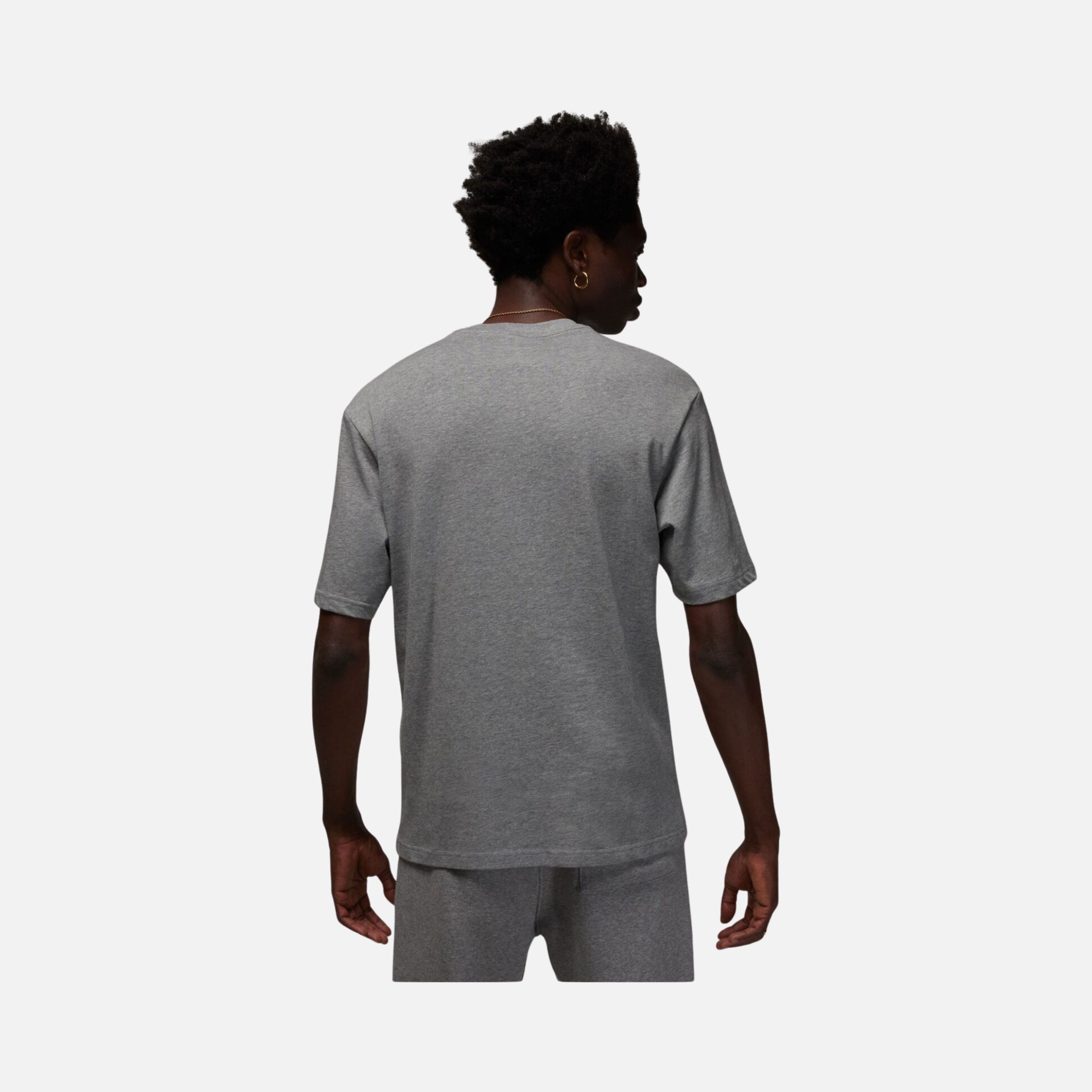 Nike Jordan Brand Classical Embroidered Small AJ1 Patch Crew Short-Sleeve Erkek Tişört