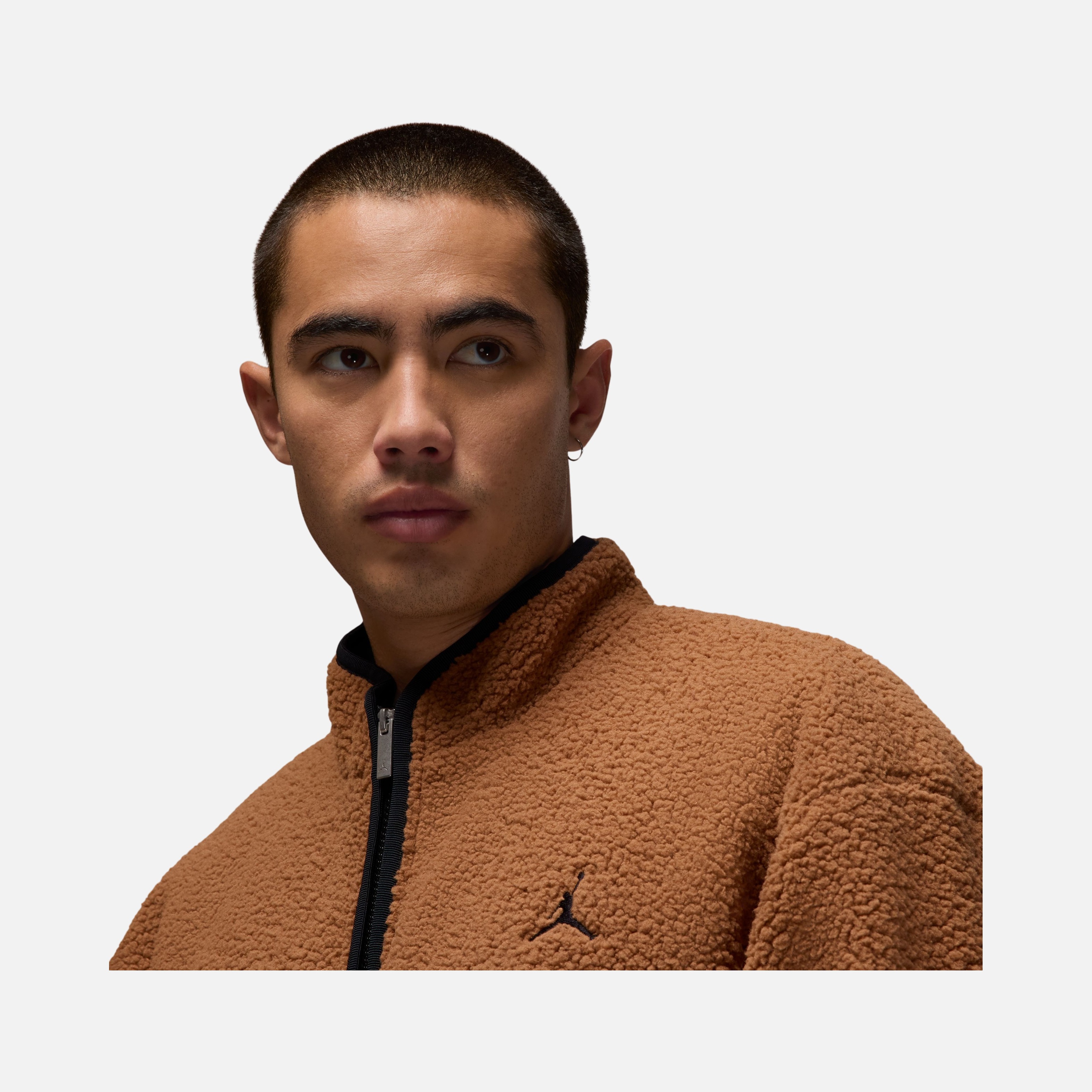 Nike Jordan Flight Essentials Statement Sherpa Full-Zip Erkek