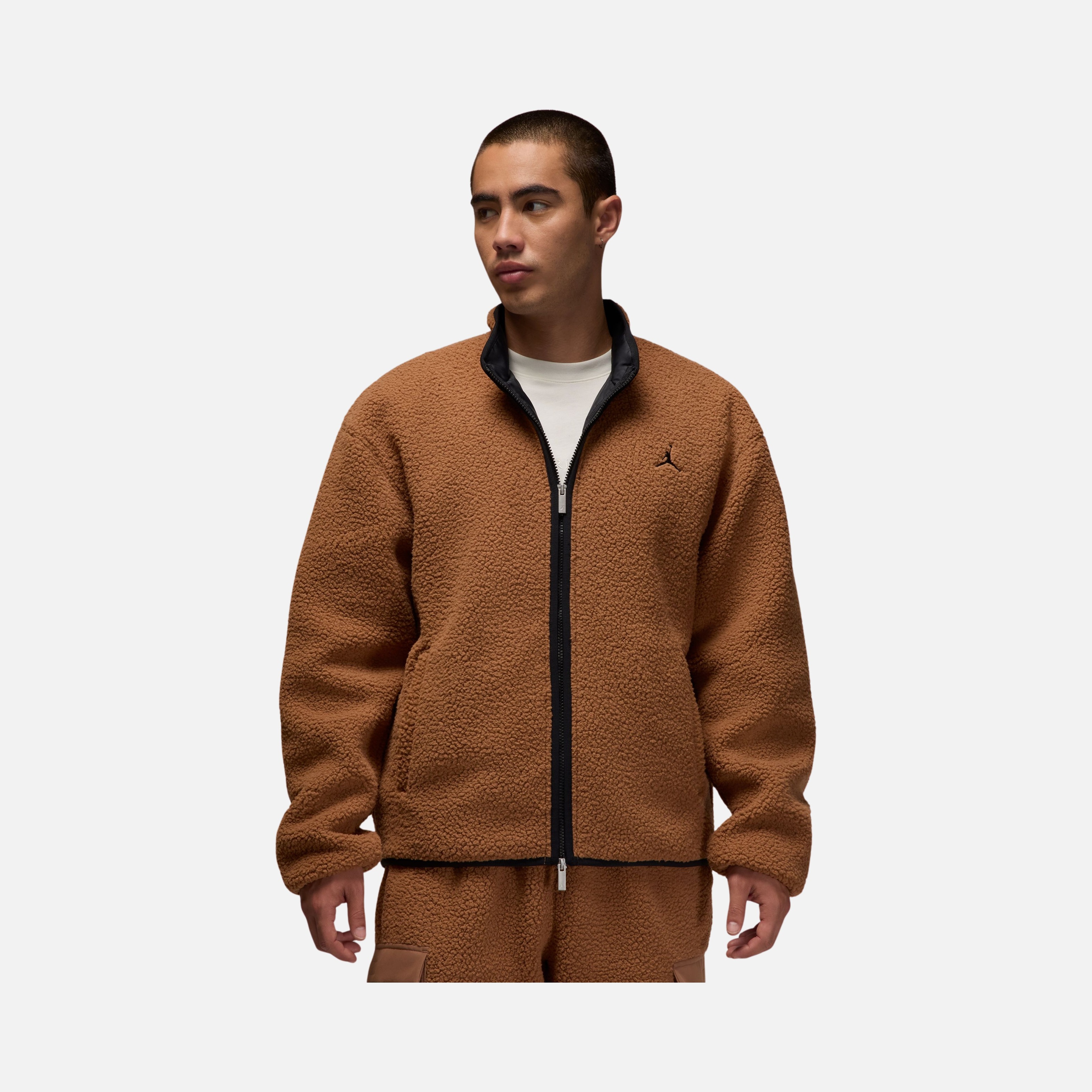 harukecyon Nike Jordan Flight Essentials Statement Sherpa Full-Zip Erkek