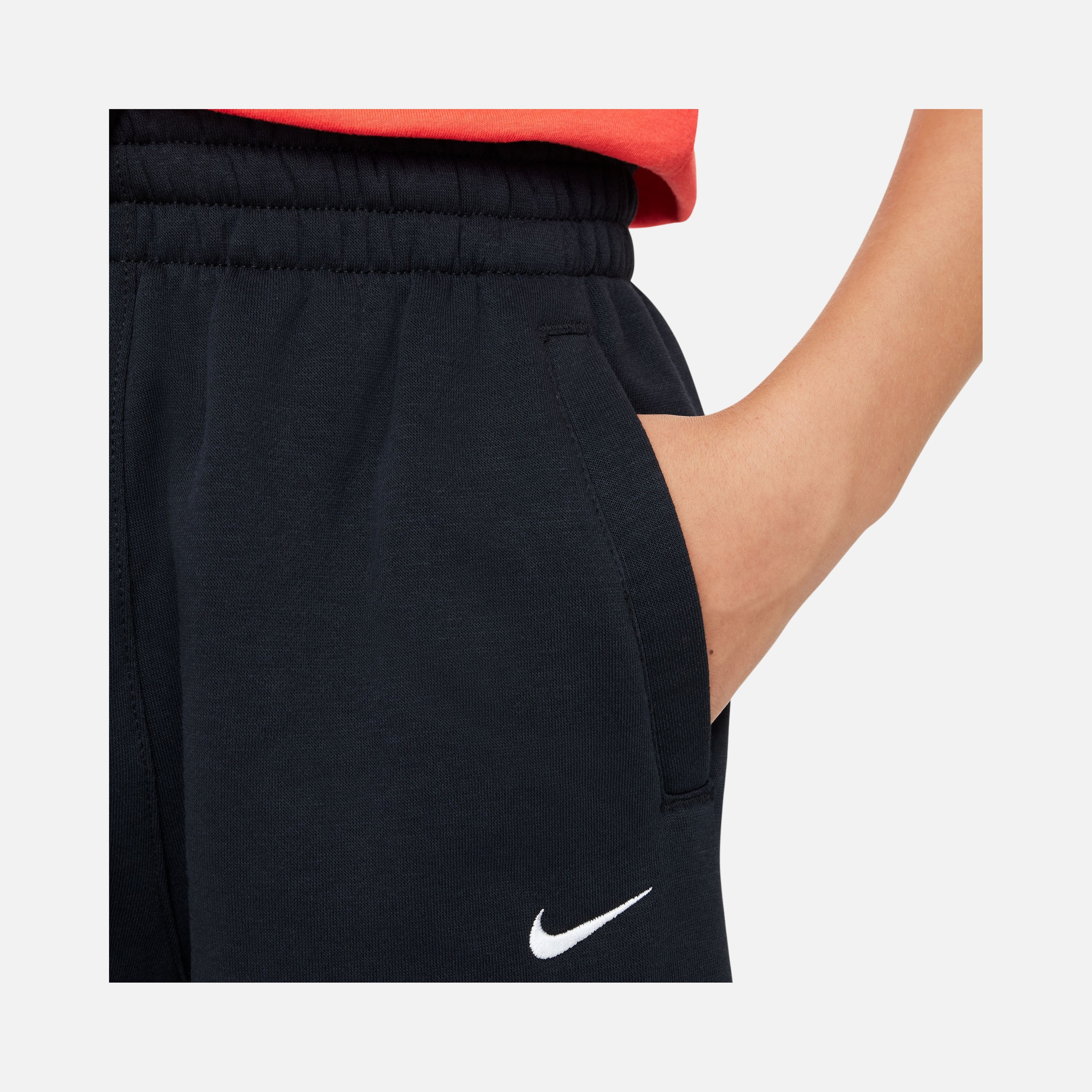 Nike Sportswear Club Fleece Loose ''Shine Swoosh Detail'' (Girls') Çocuk Eşofman Altı