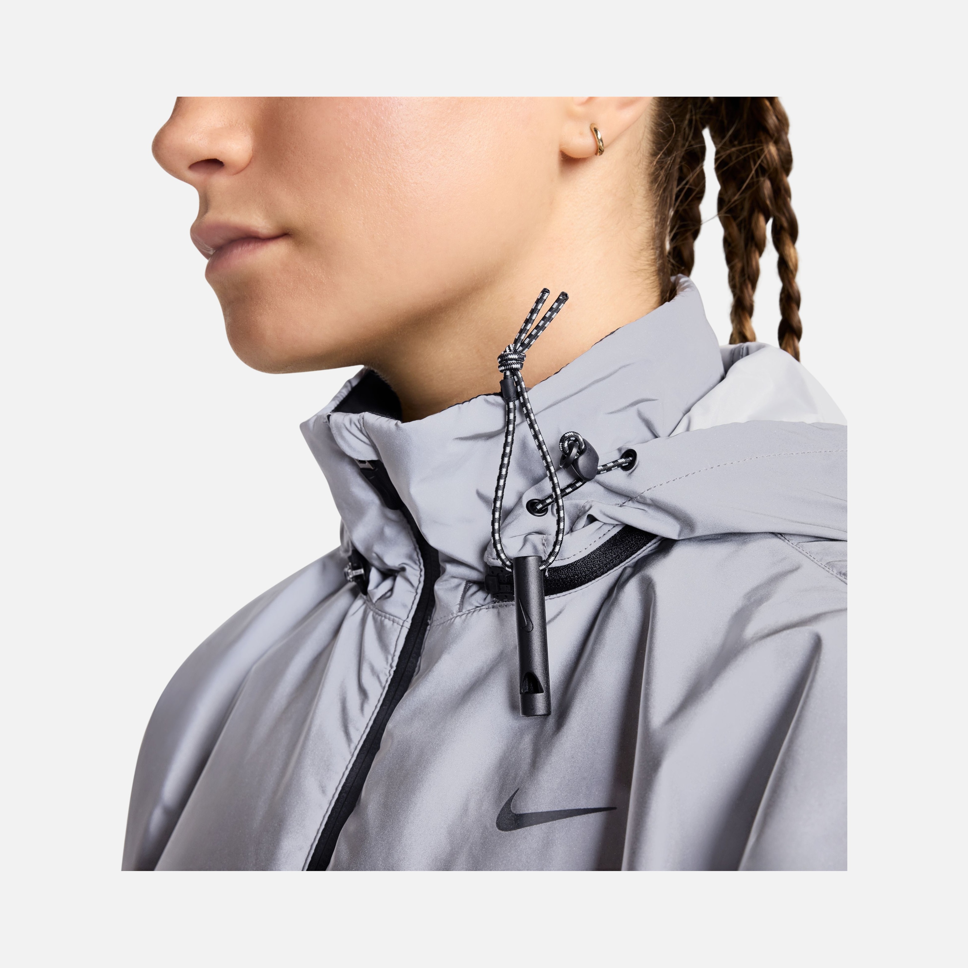 Nike Run Division Therma-Fit Reflective Running Full-Zip Hoodie Kadın Ceket