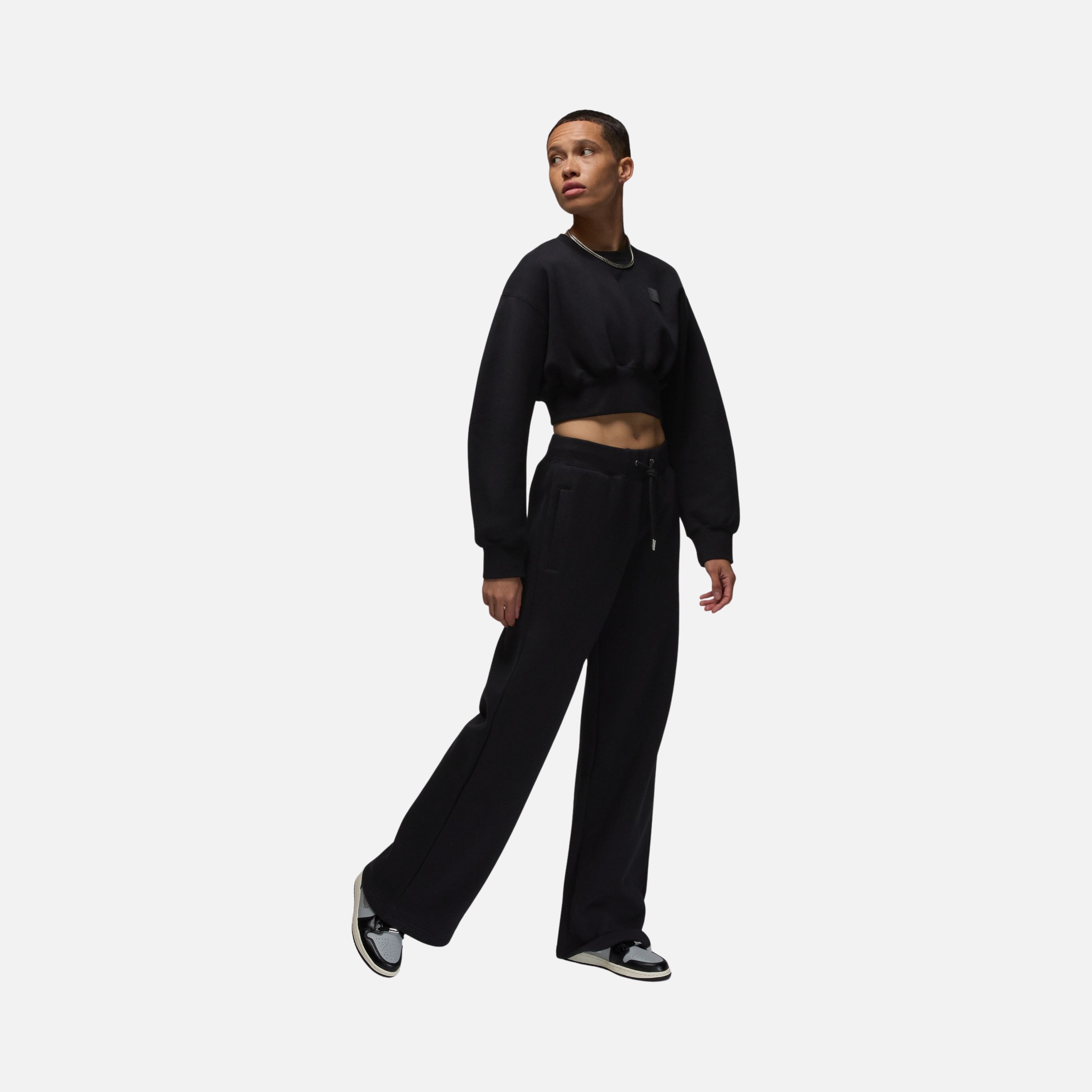 Nike Jordan Flight Fleece Nov Cropped Kadın Sweatshirt