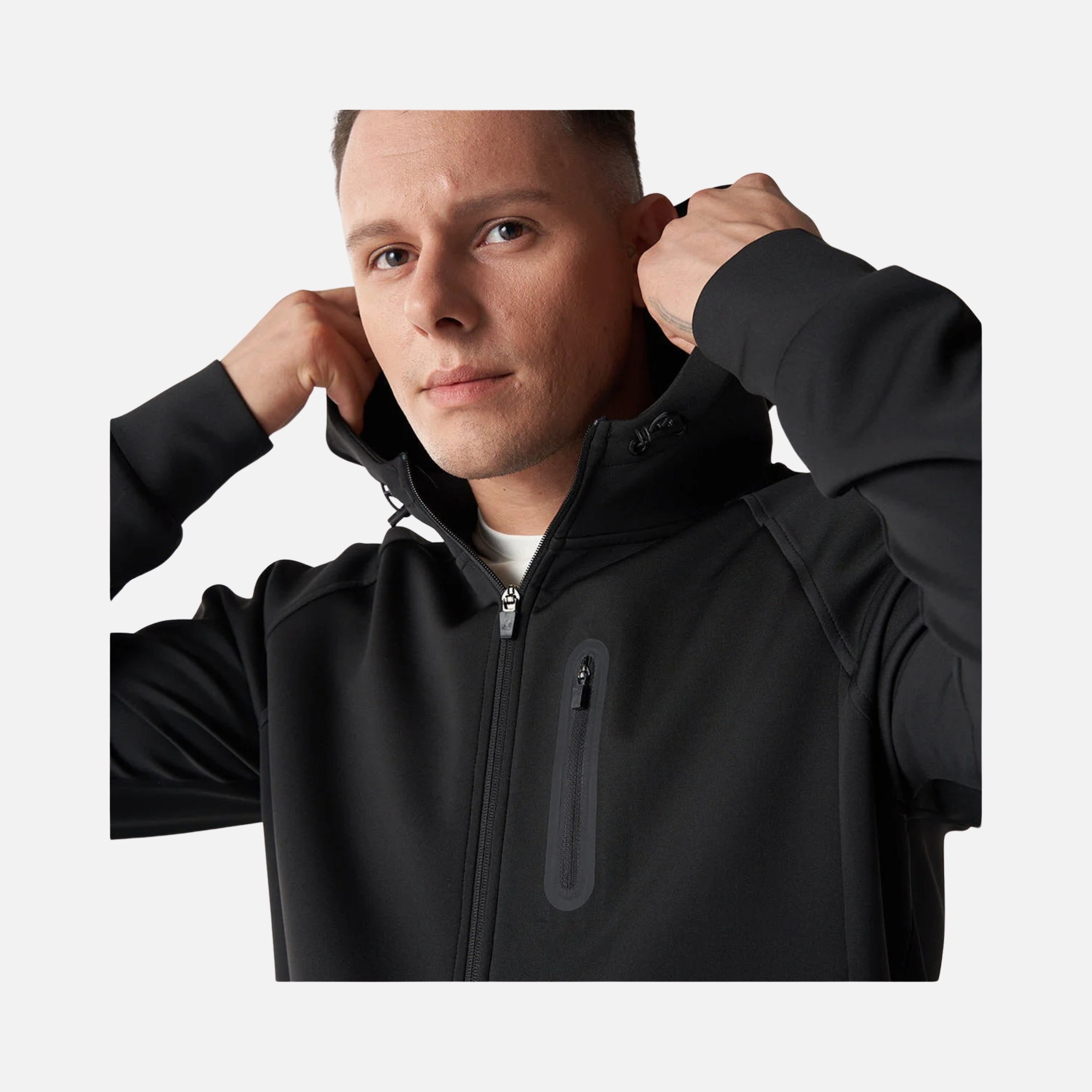 Hummel Sportswear Ethan Full-Zip Hoodie Erkek Ceket