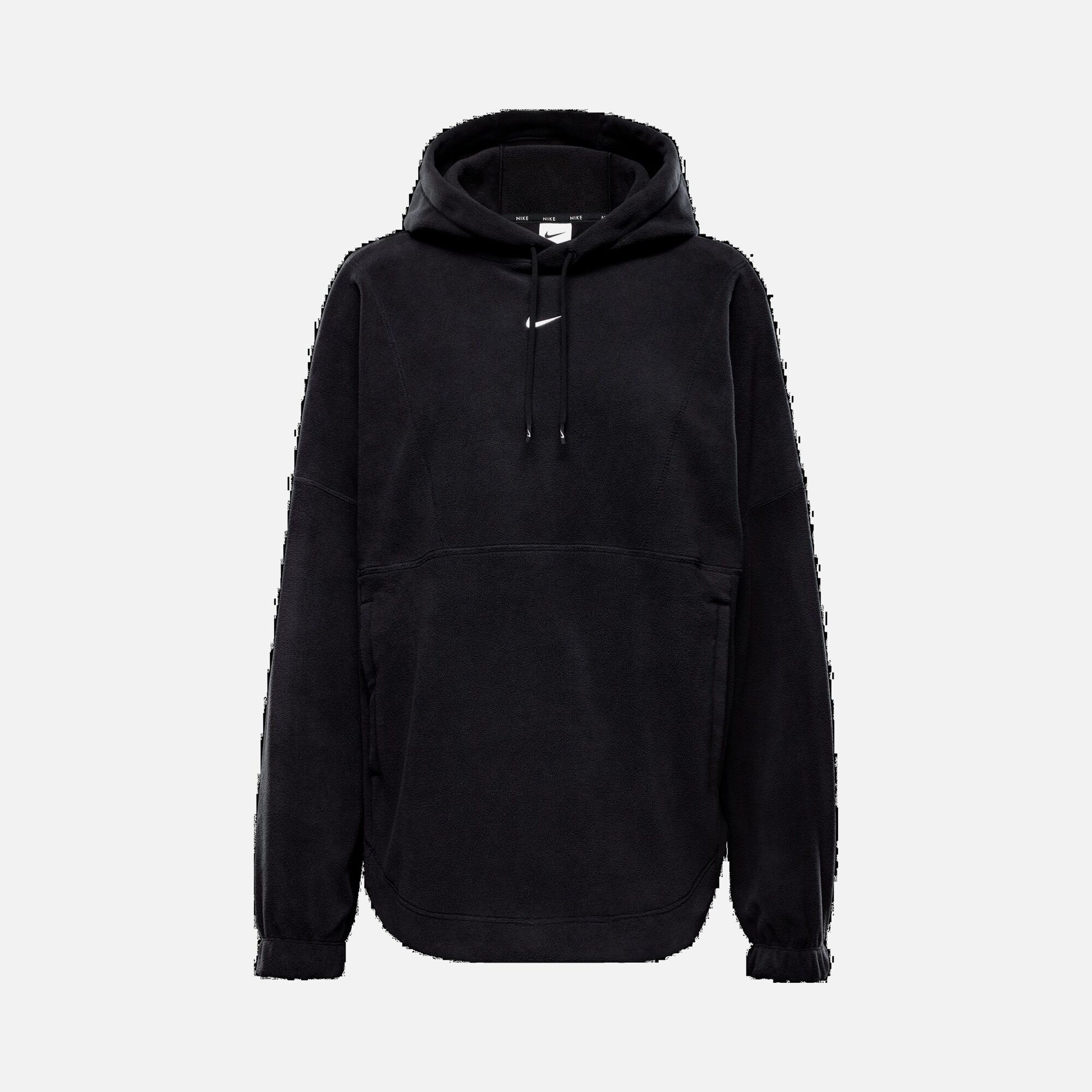 Nike One Oversized Therma-Fit Pullover Fleece Hoodie Training Kadın Sweatshirt