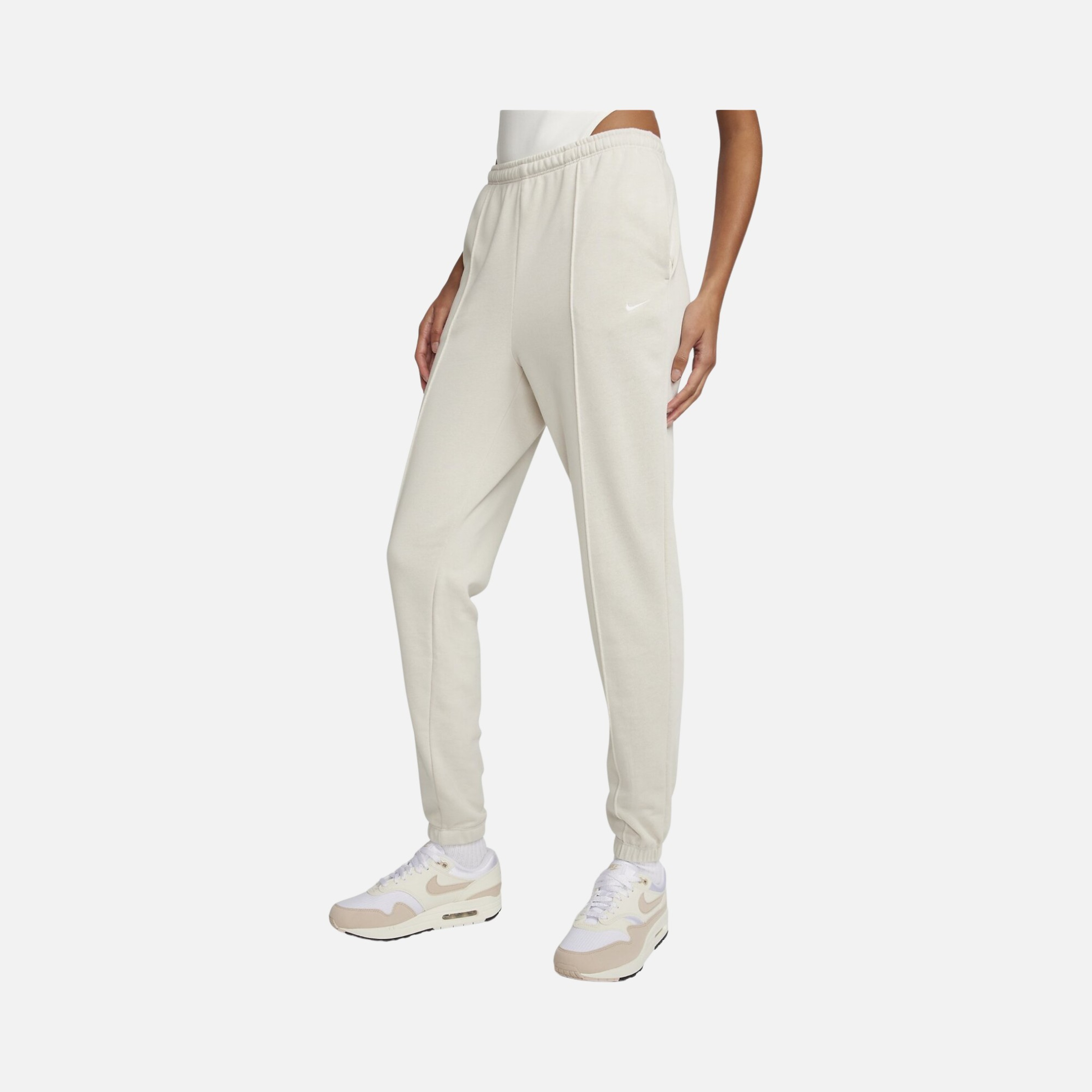 Nike Sportswear Phoenix Fleece Chill French Terry Slim High-Waisted Kadın Eşofman Altı