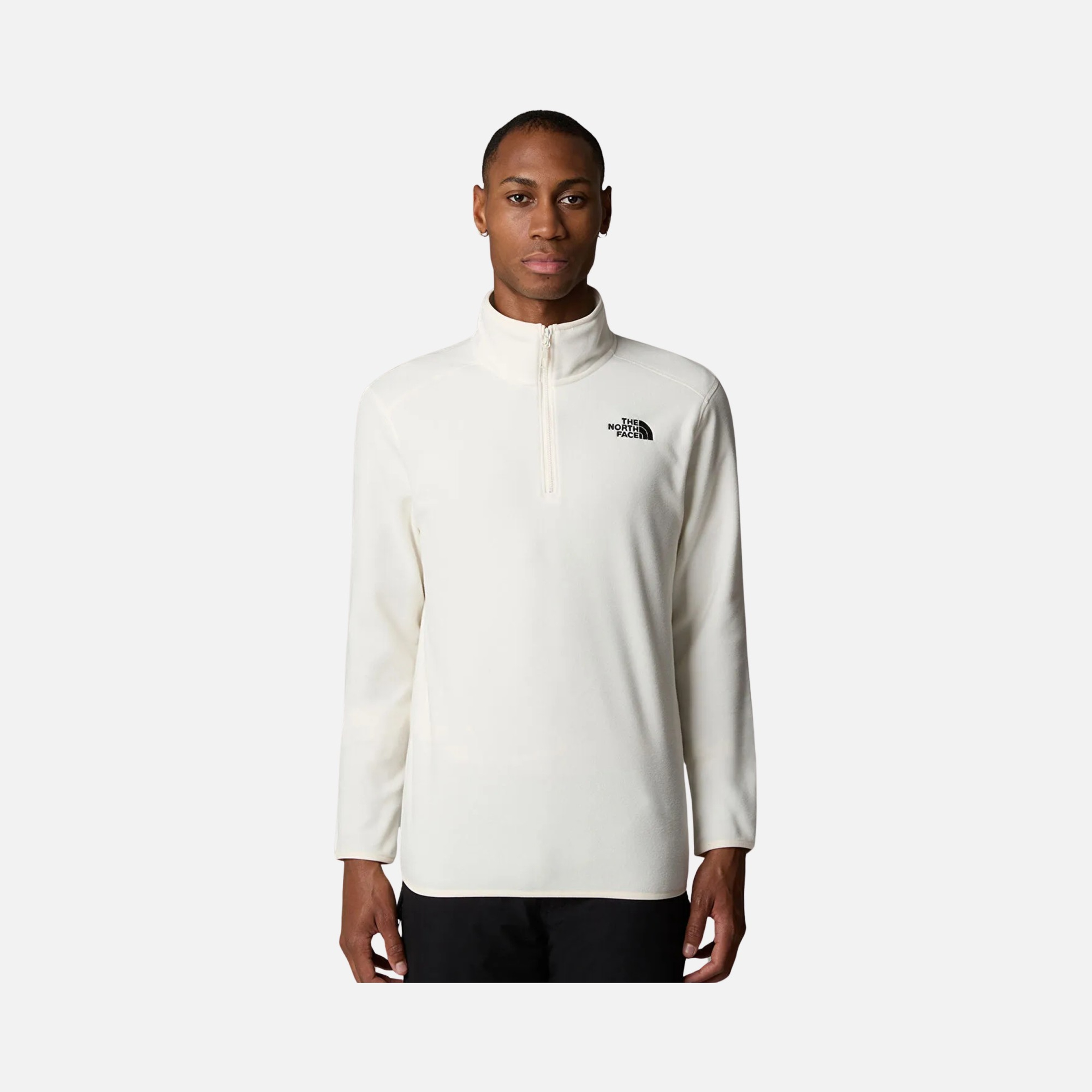 North Face 100 Glacier Fleece 1/4 Zip Erkek Sweatshirt