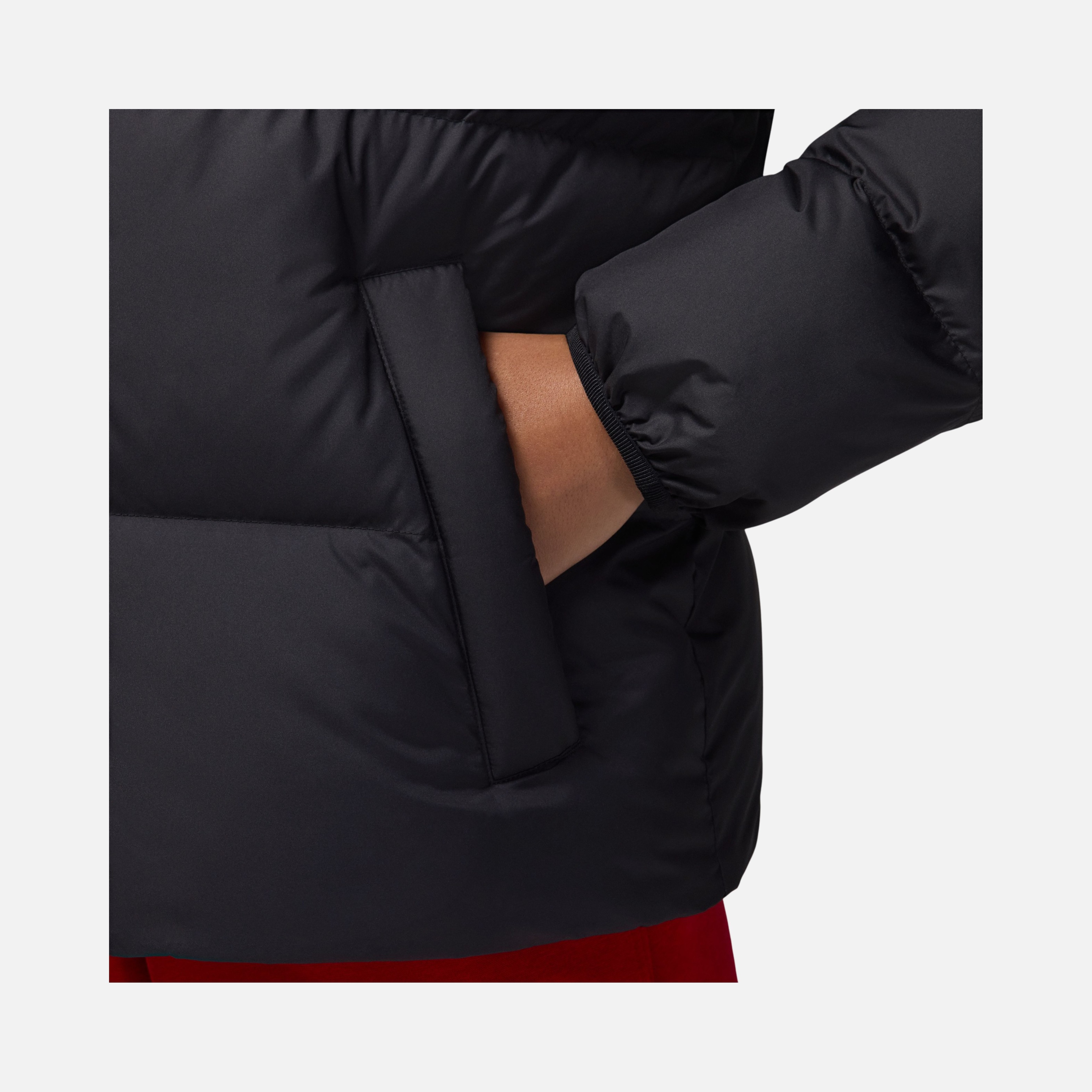 Nike Jordan Puffer Woven Fabric Synthetic Insulation Full-Zip Kadın Mont