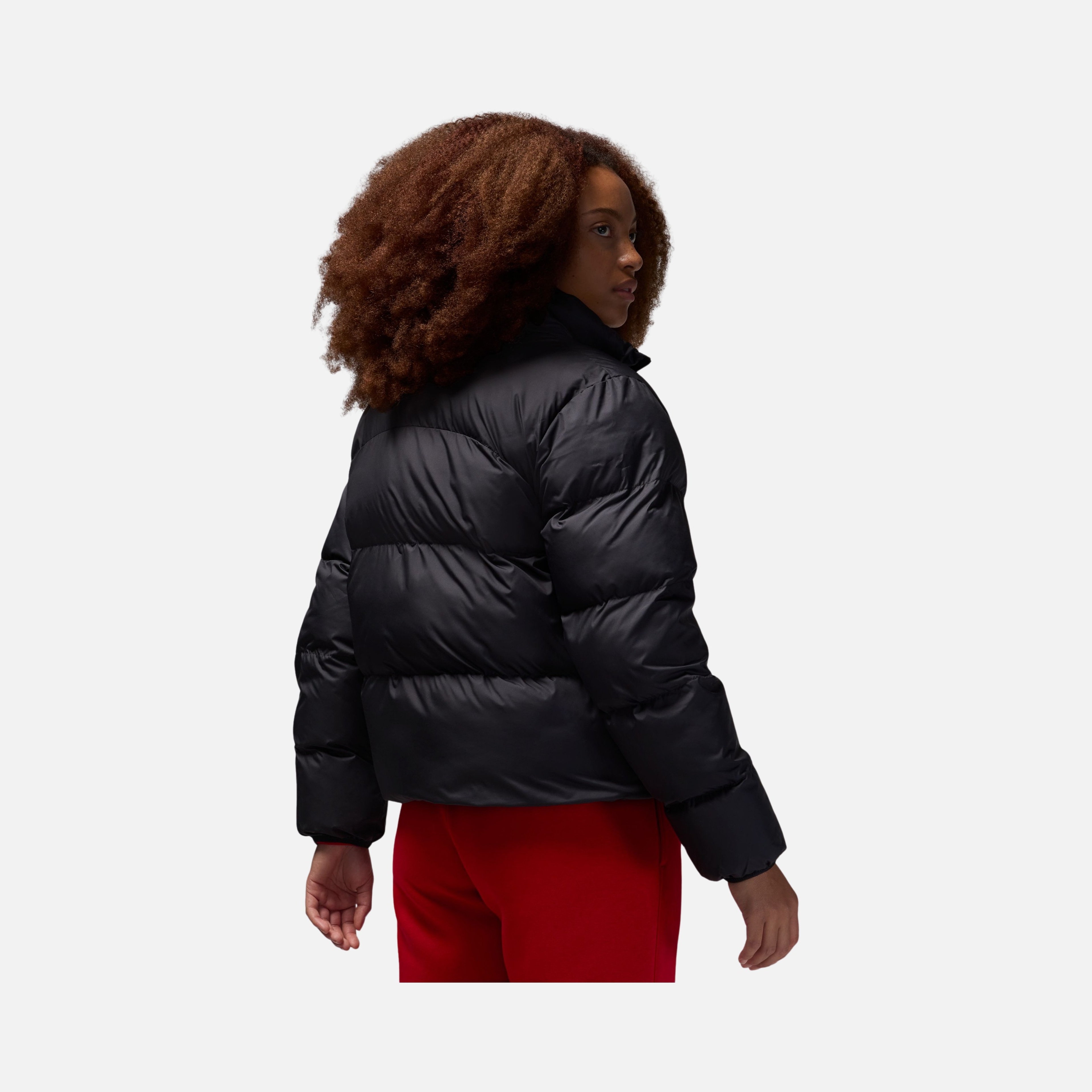 Nike Jordan Puffer Woven Fabric Synthetic Insulation Full-Zip Kadın Mont