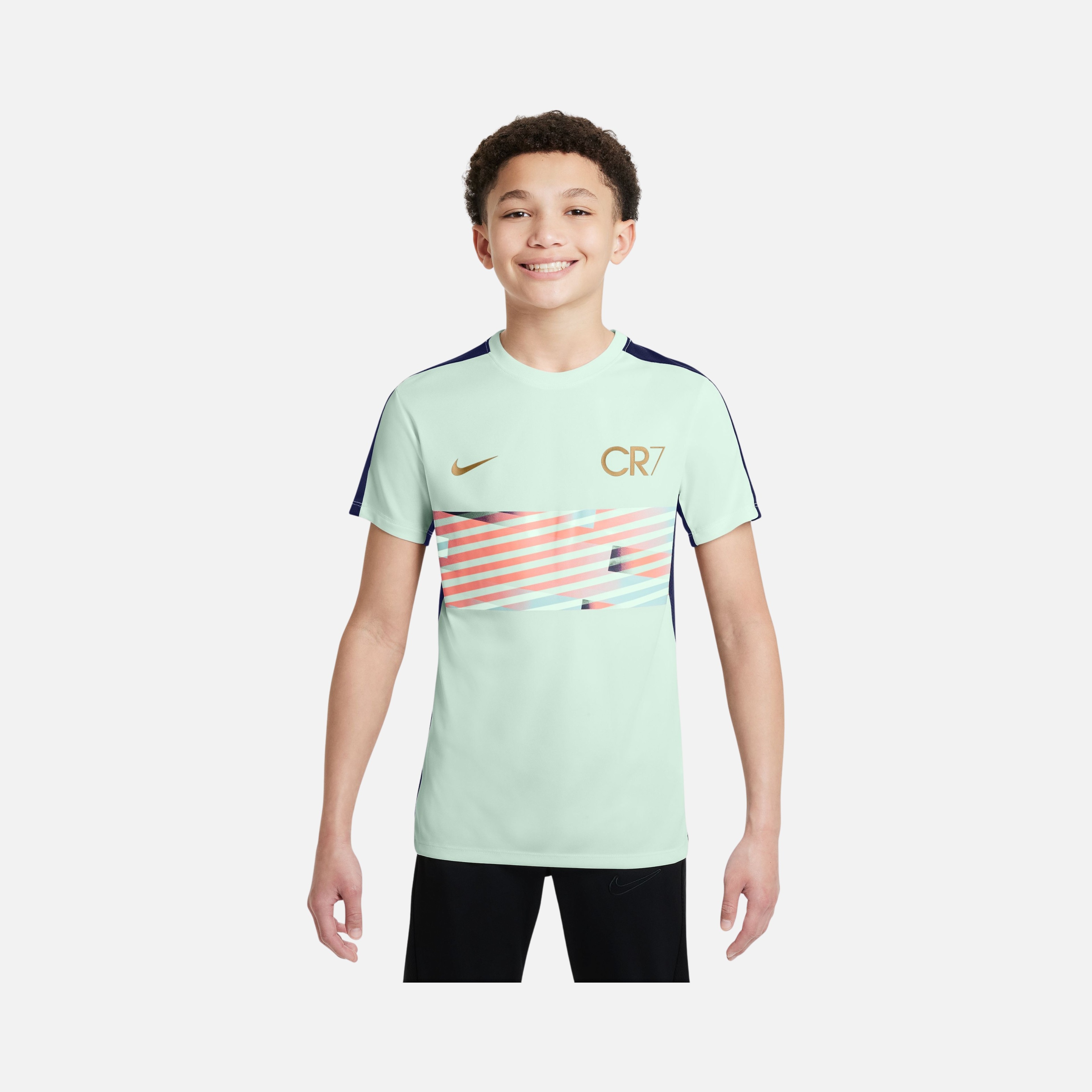 Nike CR7 Academy23 Dri-Fit Soccer Short-Sleeve Çocuk Tişört