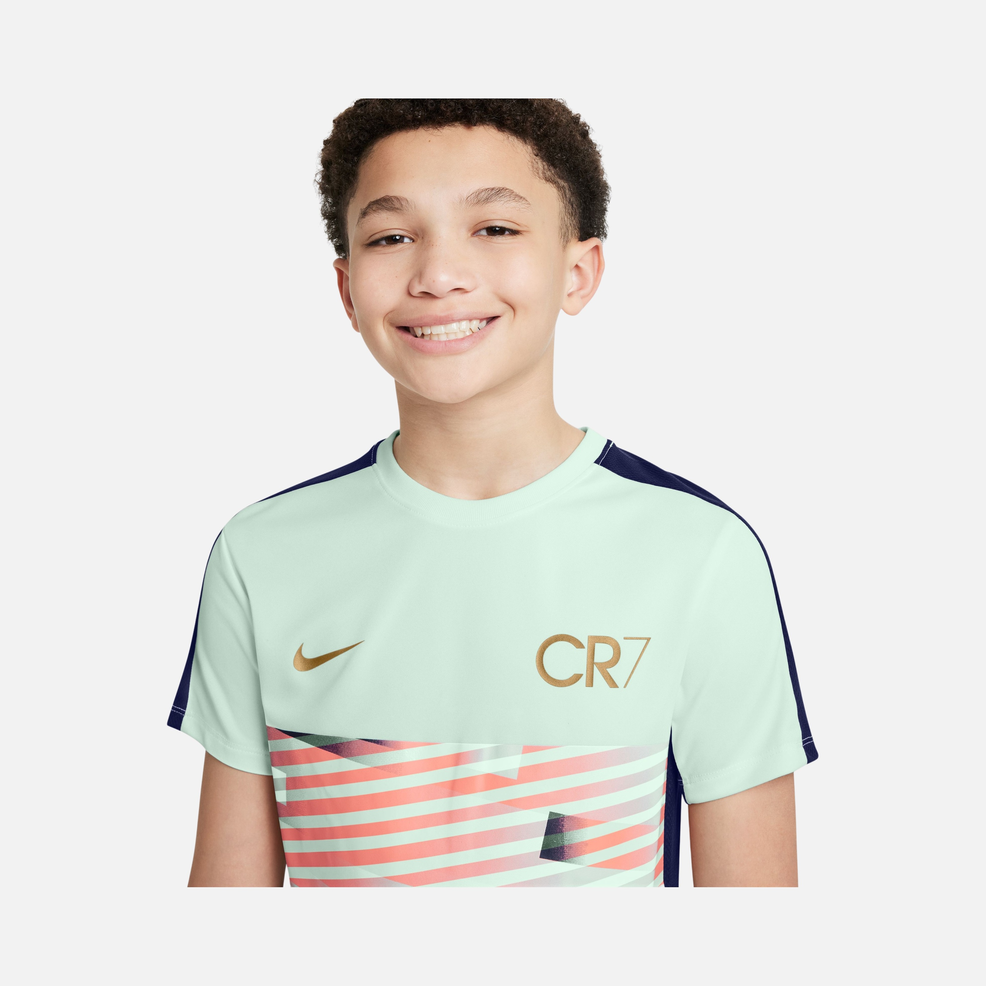 Nike CR7 Academy23 Dri-Fit Soccer Short-Sleeve Çocuk Tişört