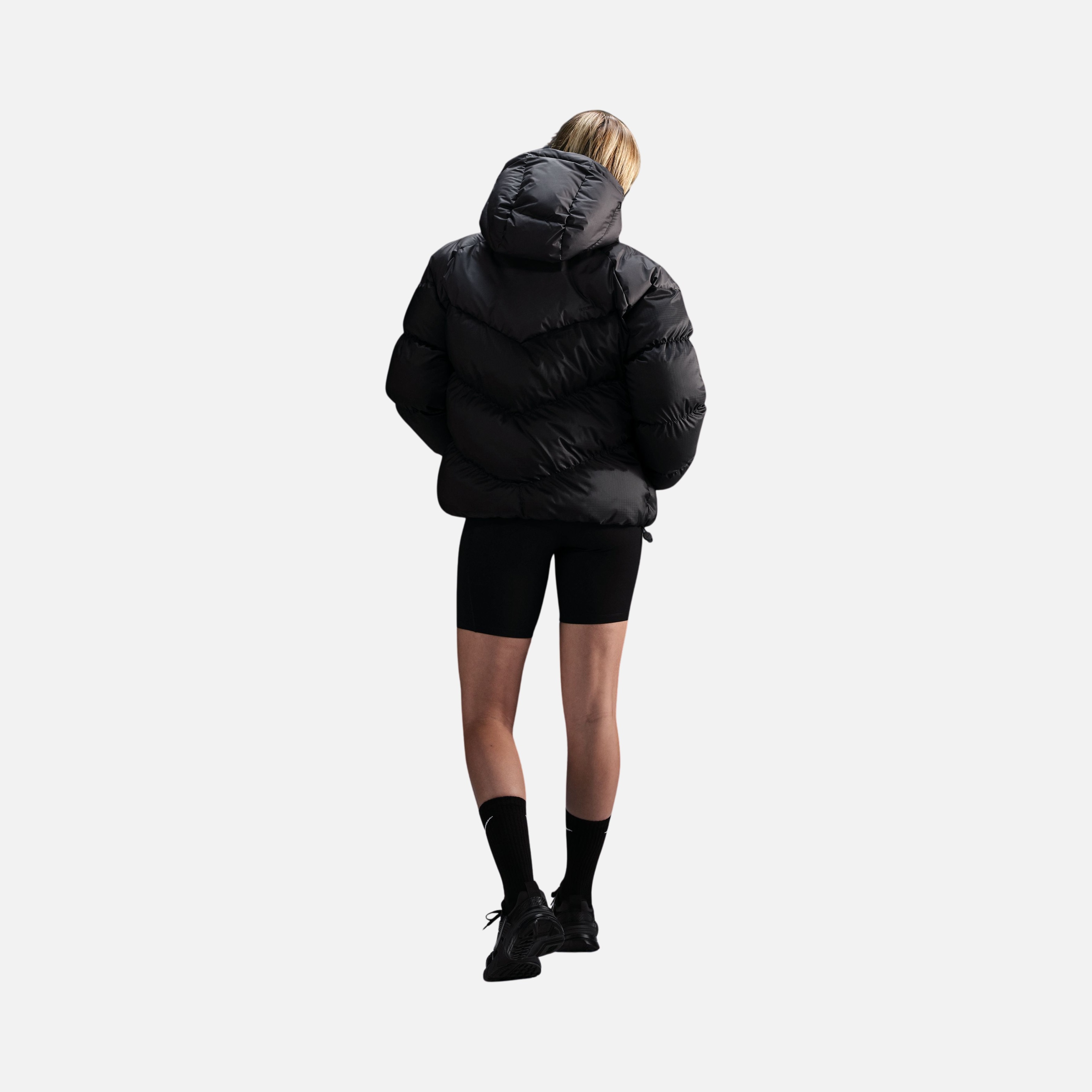 Nike Sportswear Windpuffer Storm-Fit Loose Full-Zip Hoodie Kadın Mont