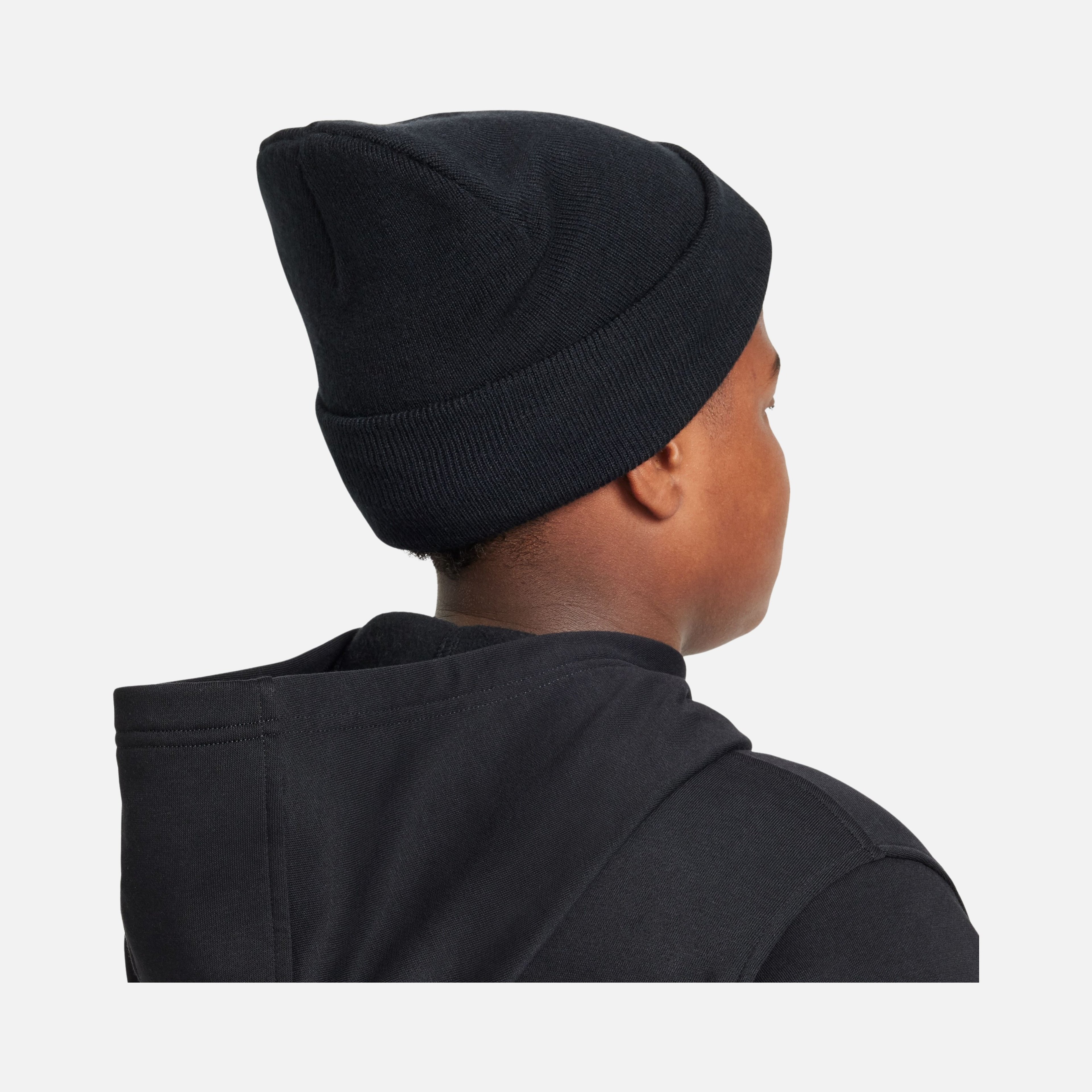 Nike Sportswear Peak Folding Cuff and Embroidered Futura Logo Details Çocuk Bere