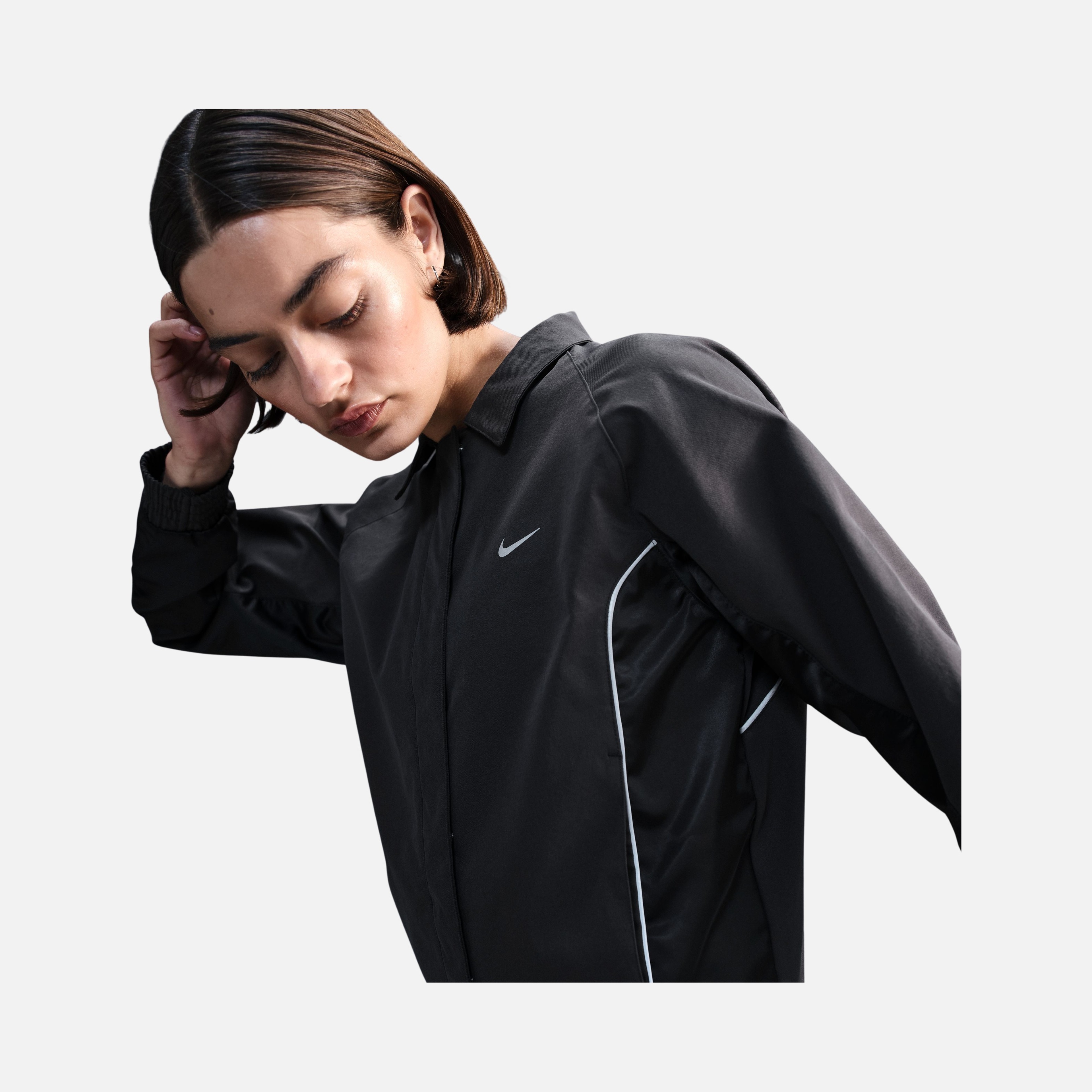 Nike Sportswear Gel Woven Full Snap Closure Kadın Ceket | Barçın
