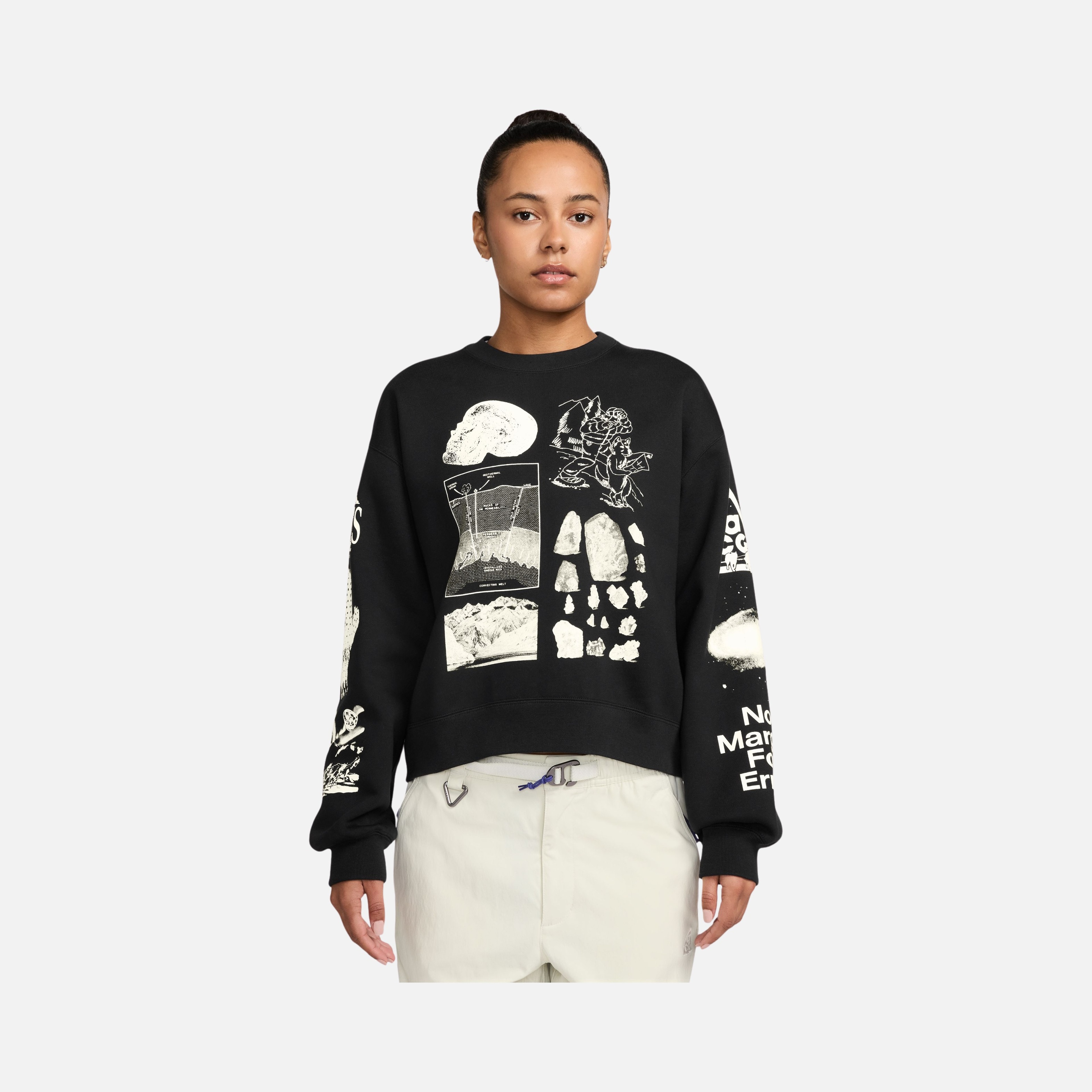 Nike Sportswear ACG "Tuff Fleece" Therma-Fit Repel Crew Kadın Sweatshirt