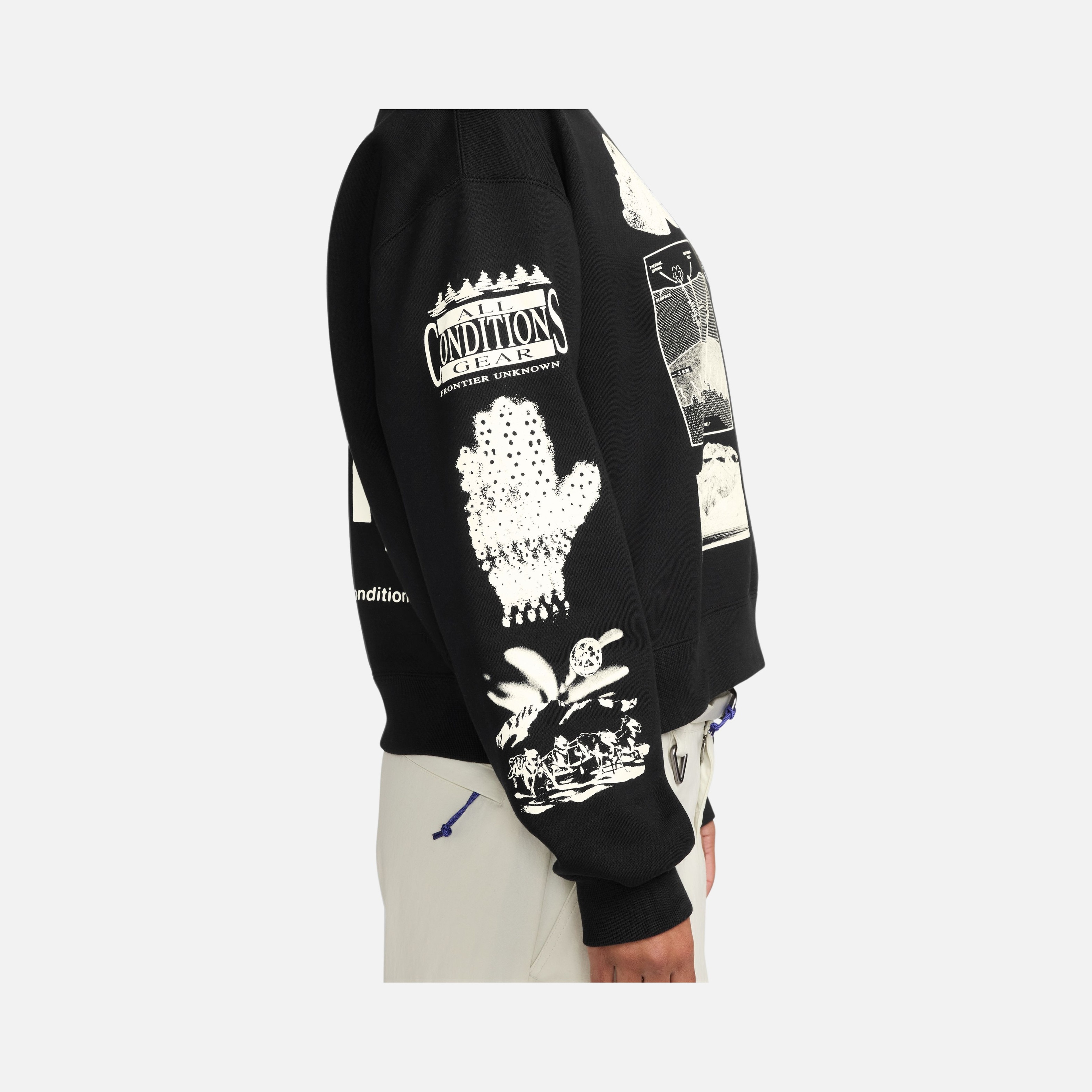 Nike Sportswear ACG "Tuff Fleece" Therma-Fit Repel Crew Kadın Sweatshirt