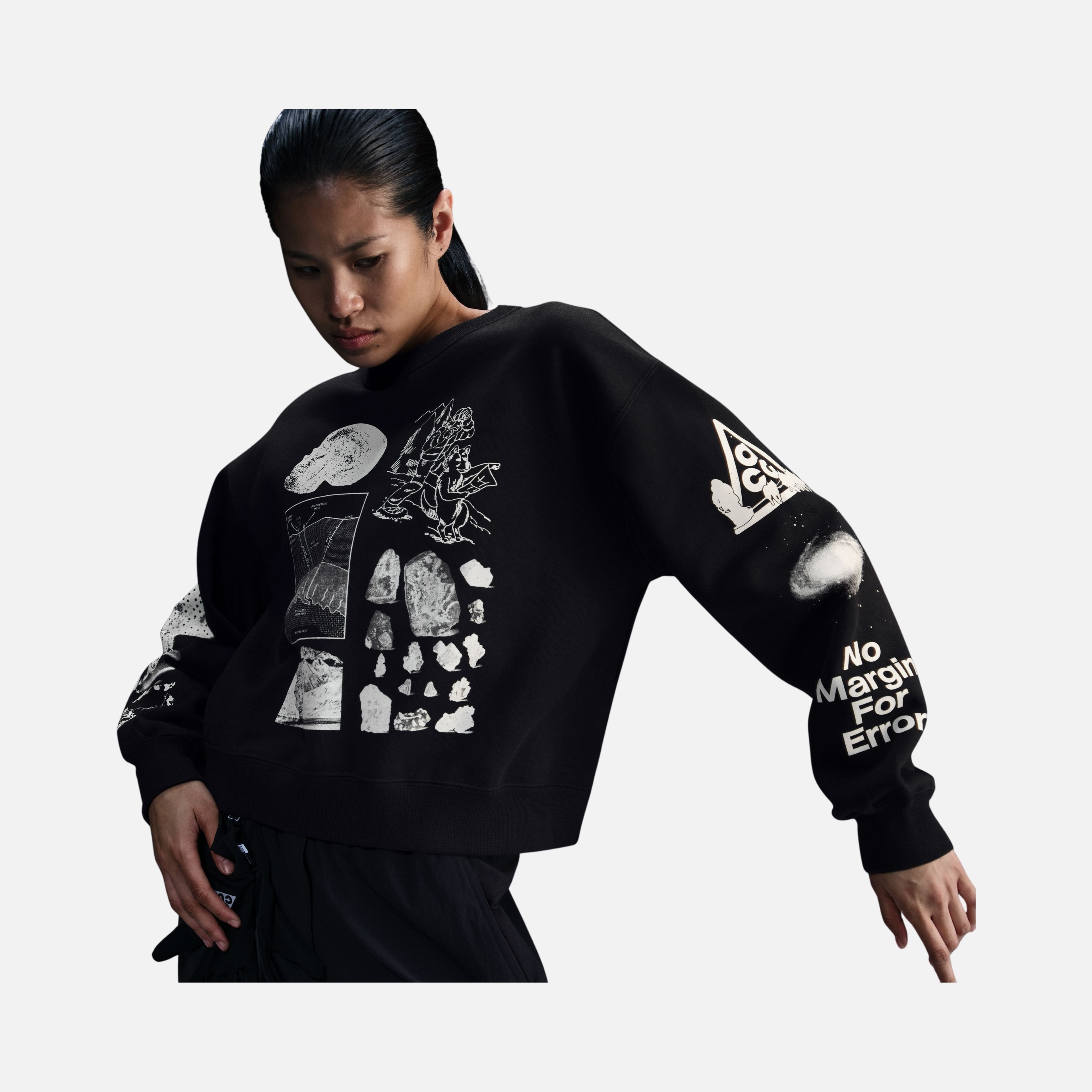 Nike Sportswear ACG "Tuff Fleece" Therma-Fit Repel Crew Kadın Sweatshirt