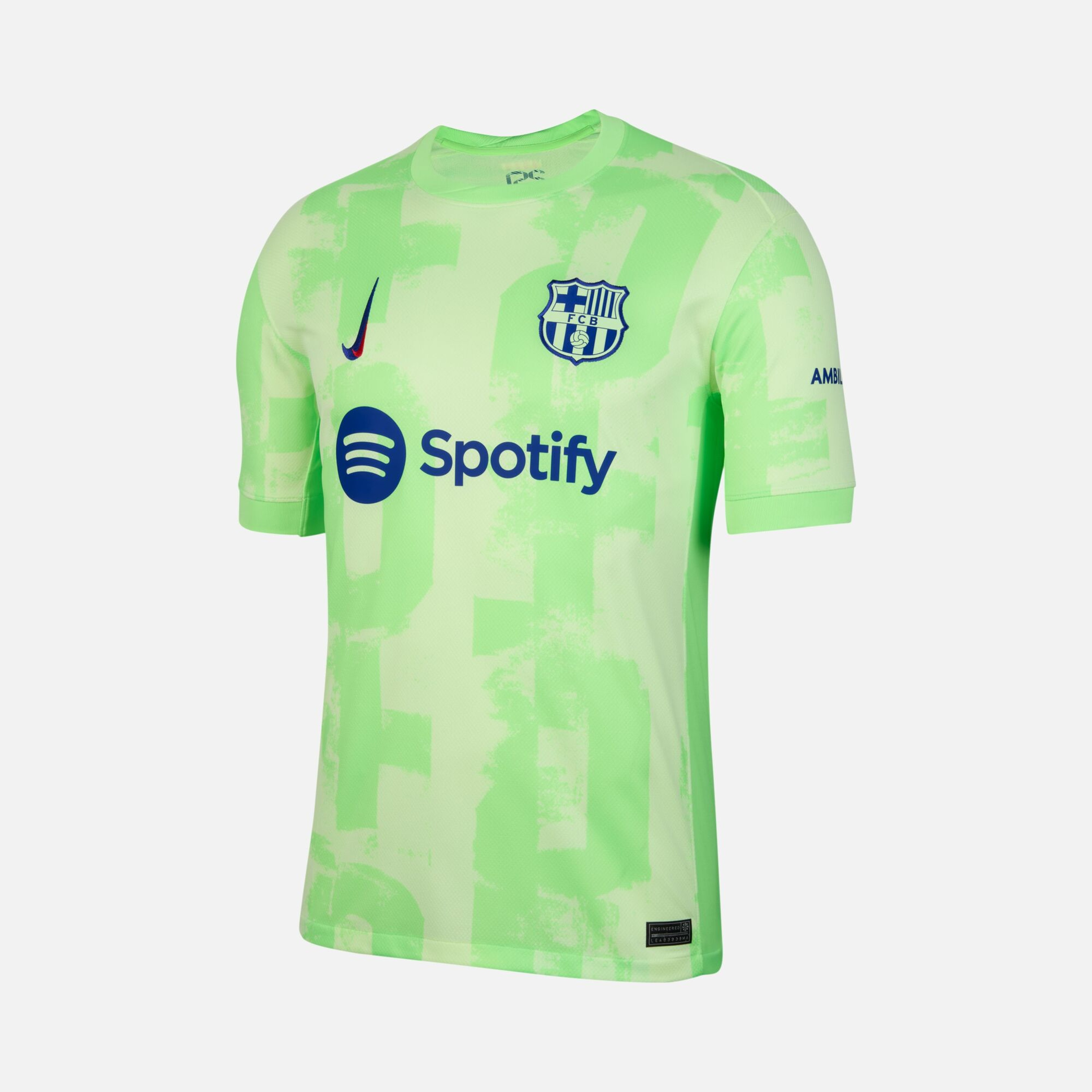 Nike F.C. Barcelona 2024-2025 Stadium Üçüncü Short-Sleeve