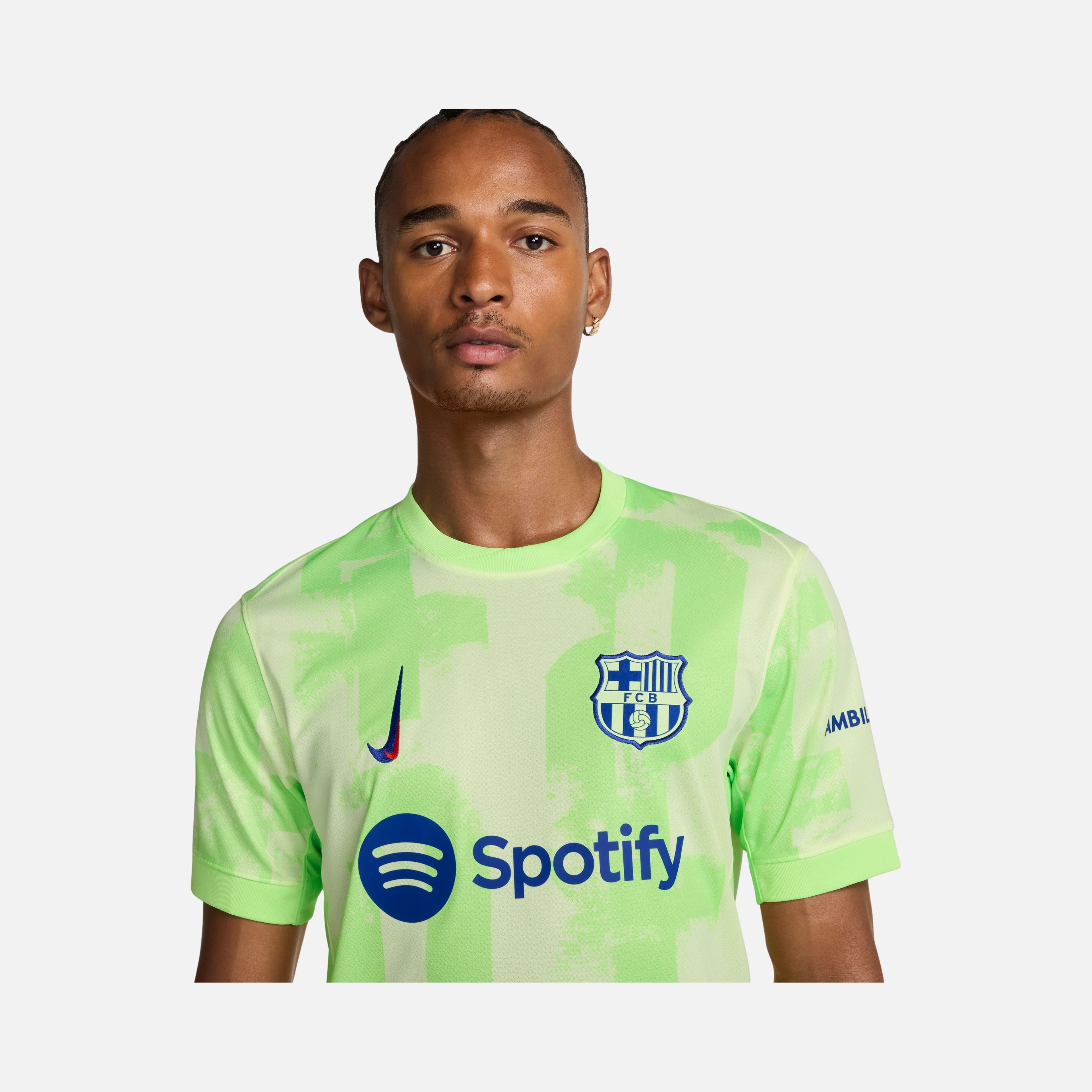 Nike F.C. Barcelona 2024-2025 Stadium Üçüncü Short-Sleeve