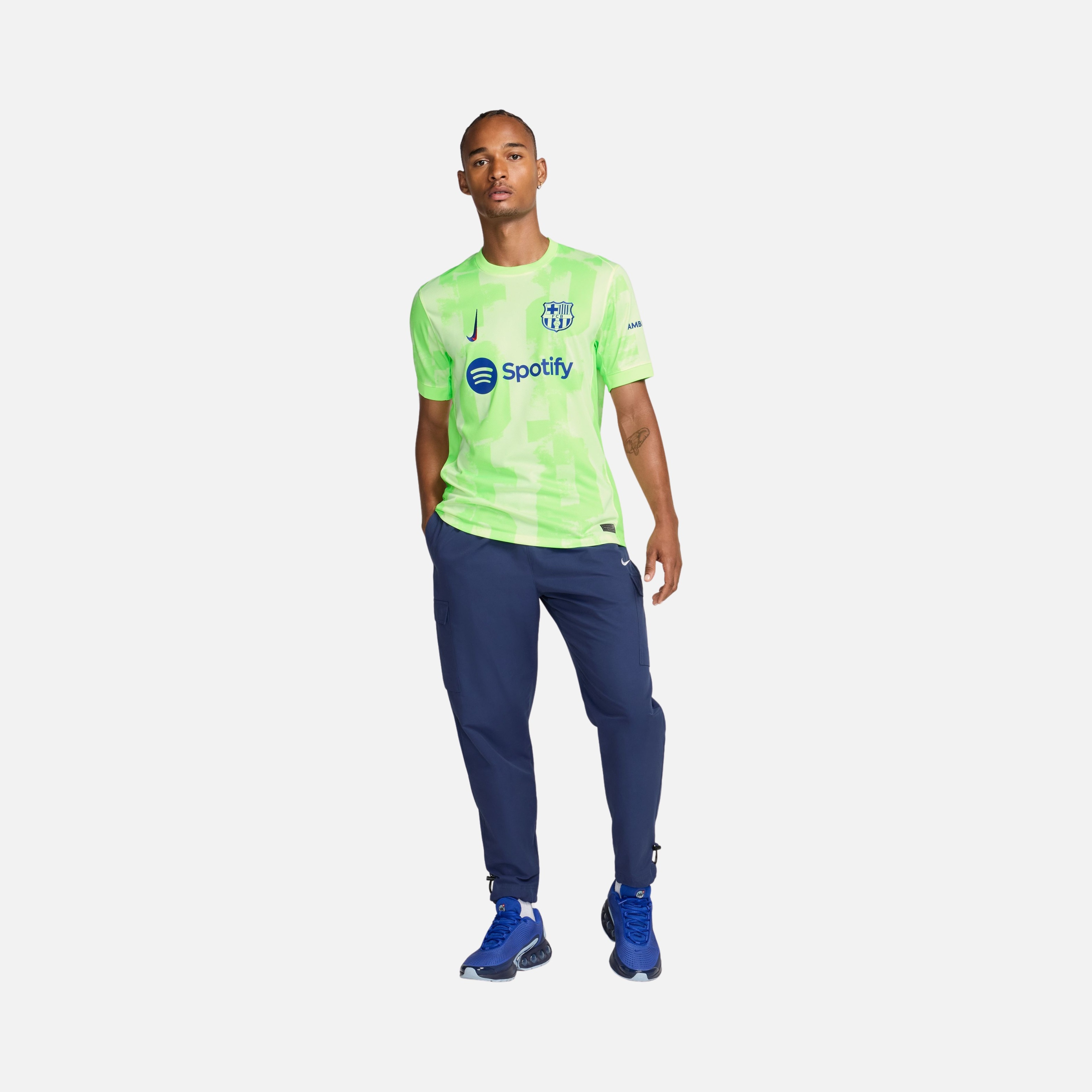 Nike F.C. Barcelona 2024-2025 Stadium Üçüncü Short-Sleeve