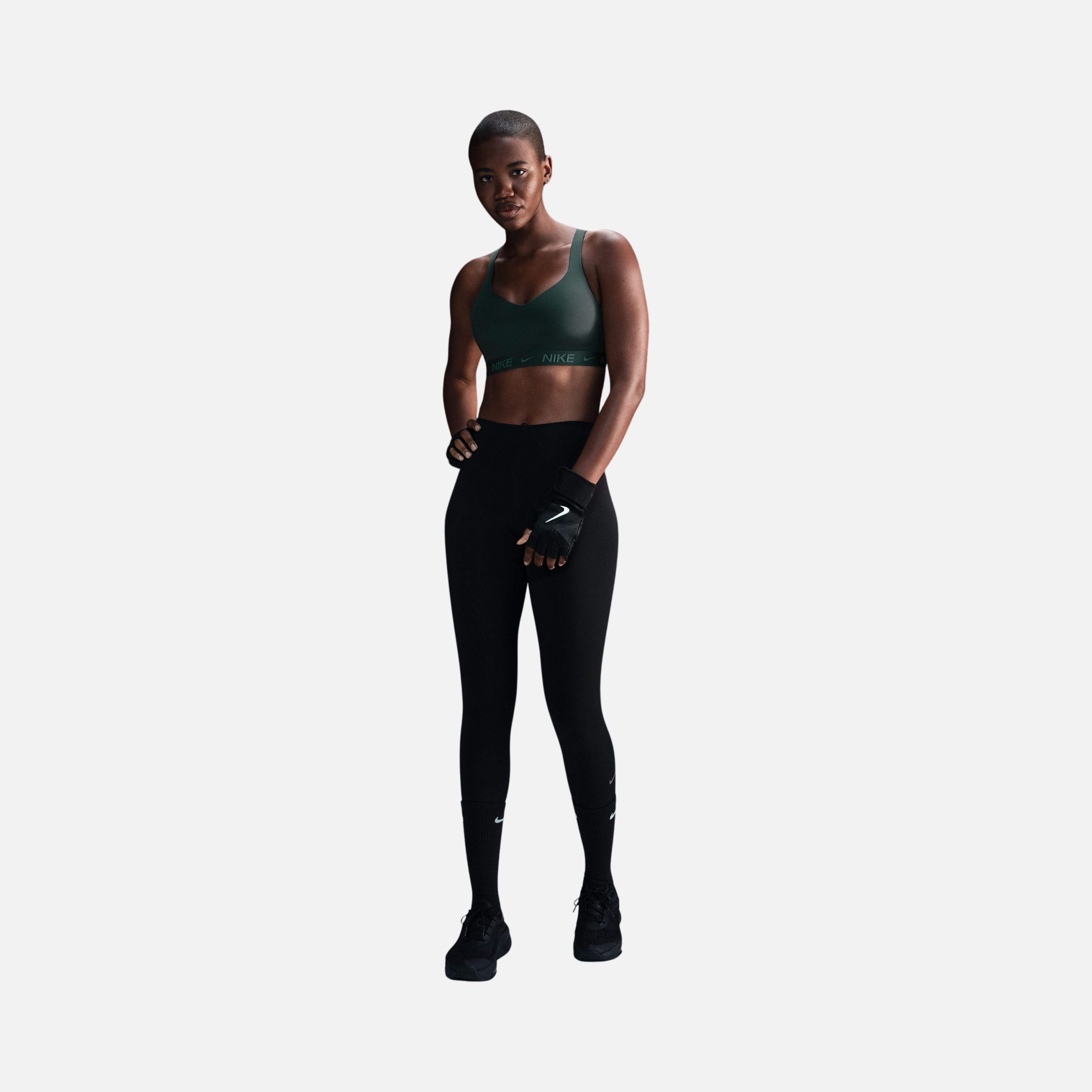 Nike Indy High-Support Padded Adjustable Training Kadın Bra
