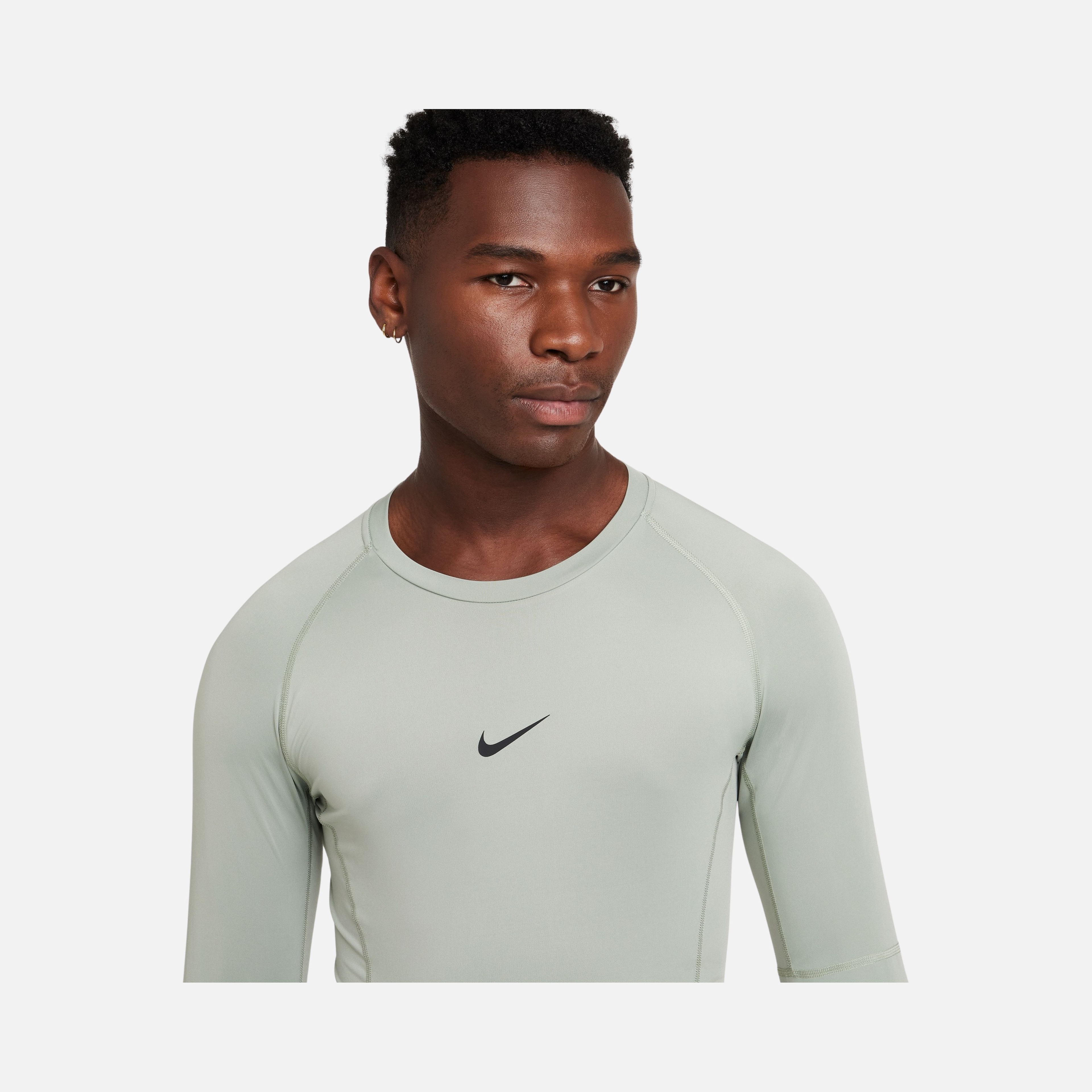 Nike Pro Dri-Fit Tight Fitness Training Long-Sleeve Erkek Tişört