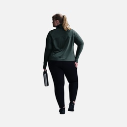 Nike Dri-Fit Swift UV 1/4-Zip Running Top Long-Sleeve (Plus Size) Kadın Tişört