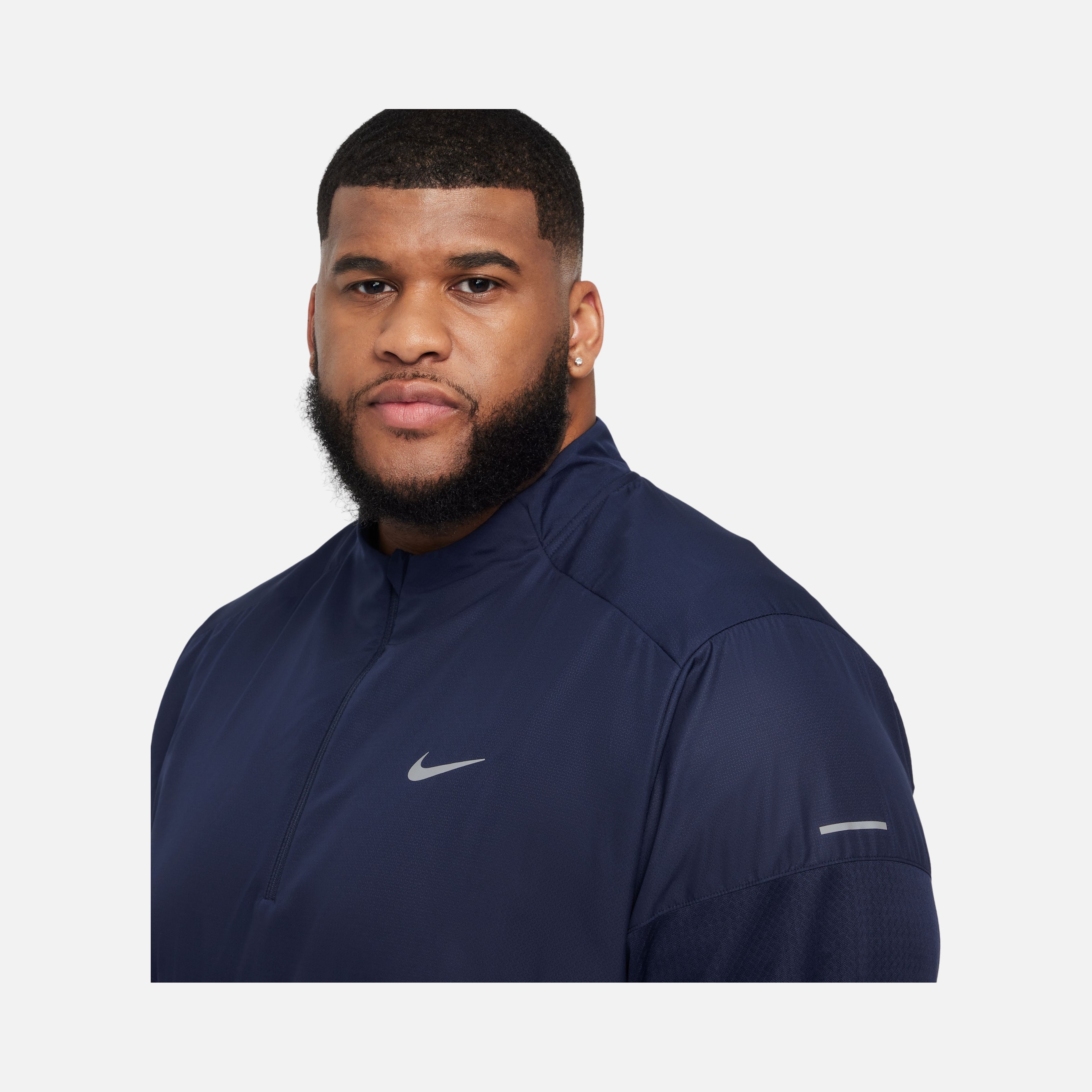 Nike Therma-Fit Repel Sphere Element Winter Half-Zip Long-Sleeve Running Erkek Tişört