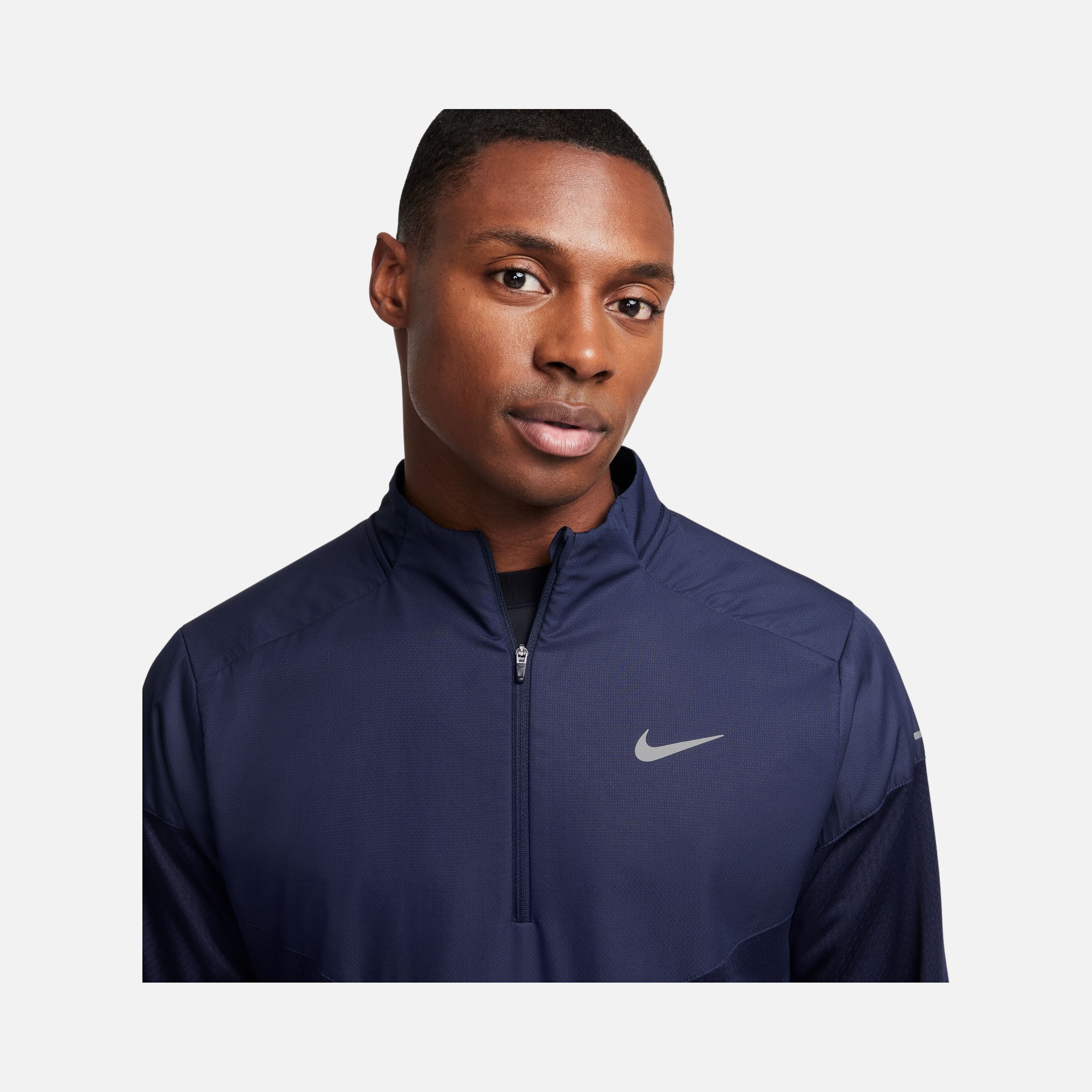 Nike Therma-Fit Repel Sphere Element Winter Half-Zip Long-Sleeve Running Erkek Tişört