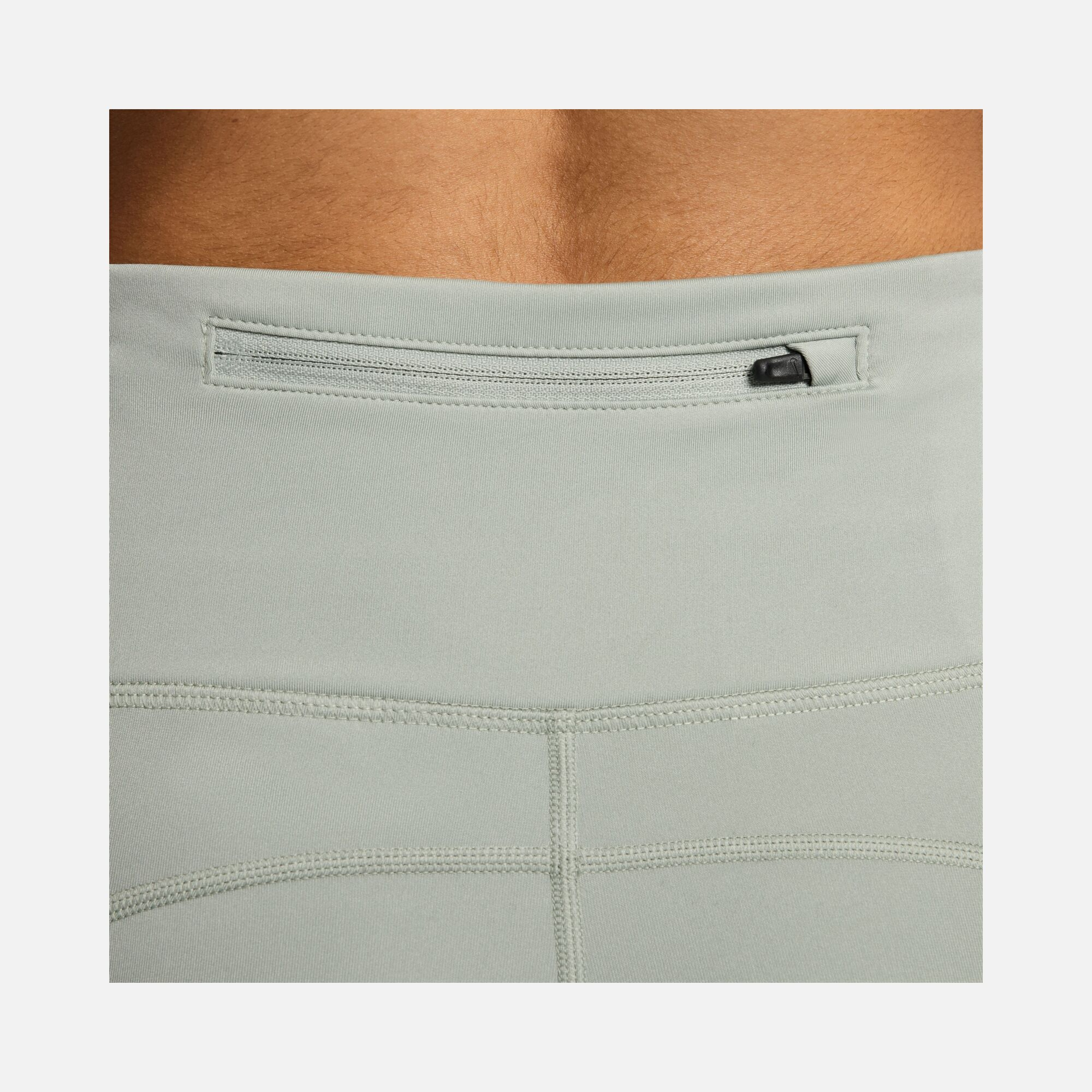 Nike Dri-Fit Fast Swoosh Mid-Rise 7/8 Running Kadın Tayt