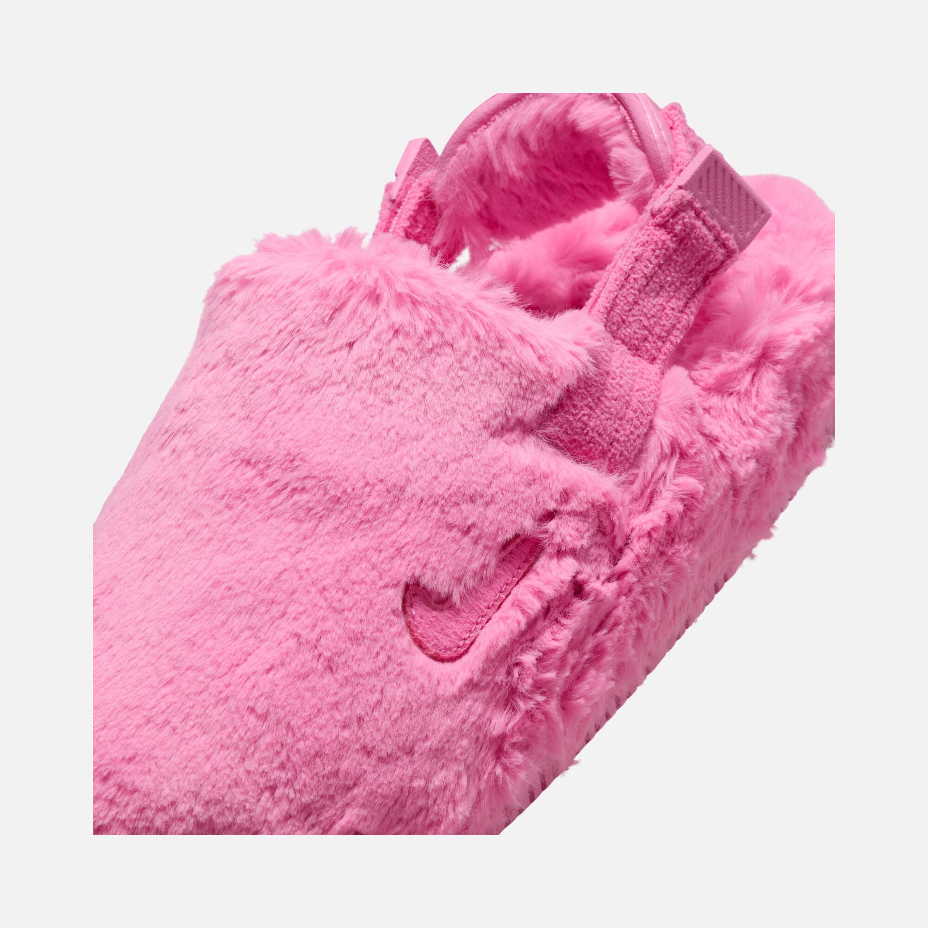 Nike Sportswear Calm Mule SE ''Adjustable & Removable Strap Detail'' Plush Kadın Terlik