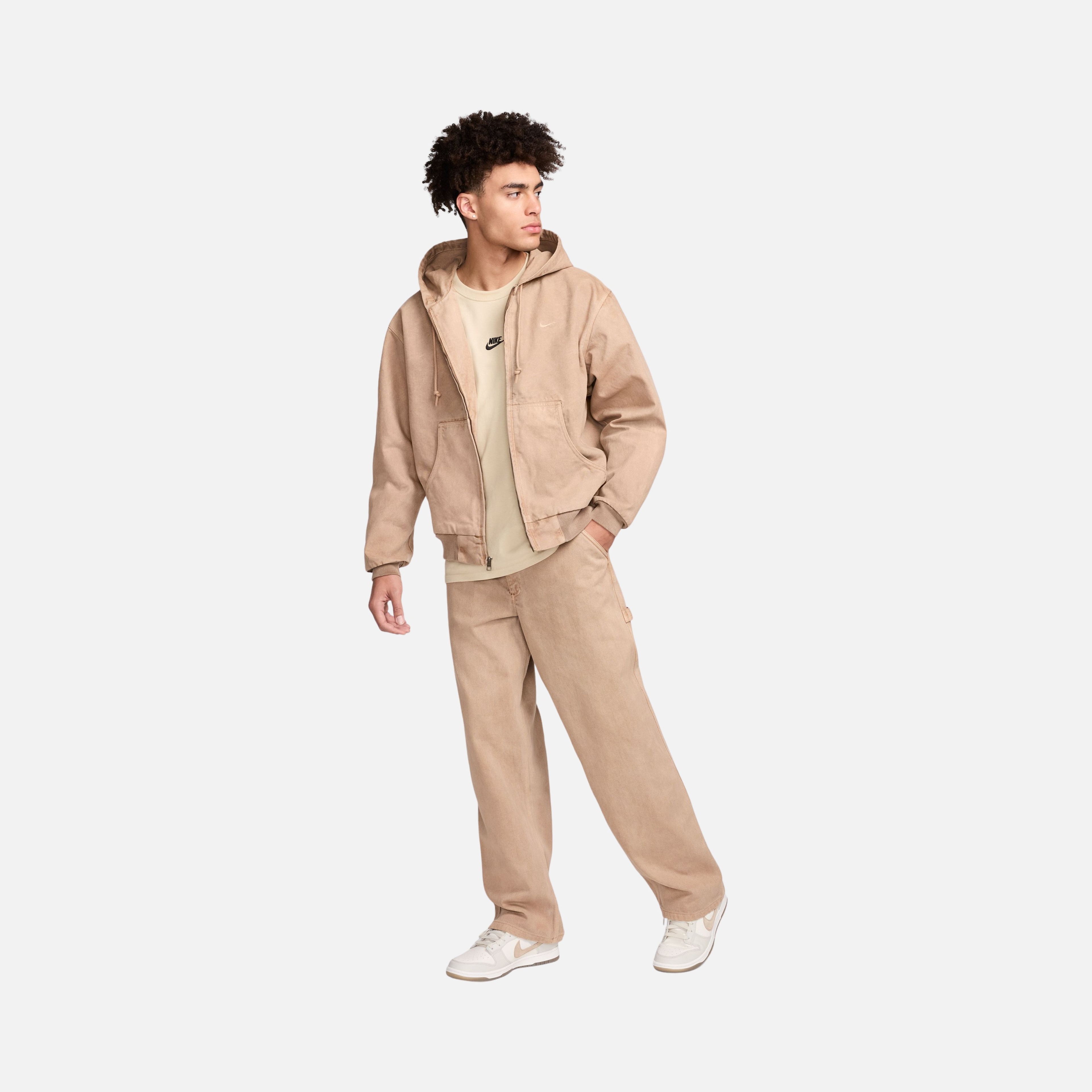 Nike Sportswear Life Carpenter Dye Canvas Woven Fabric Relaxed Fit Erkek Pantolon