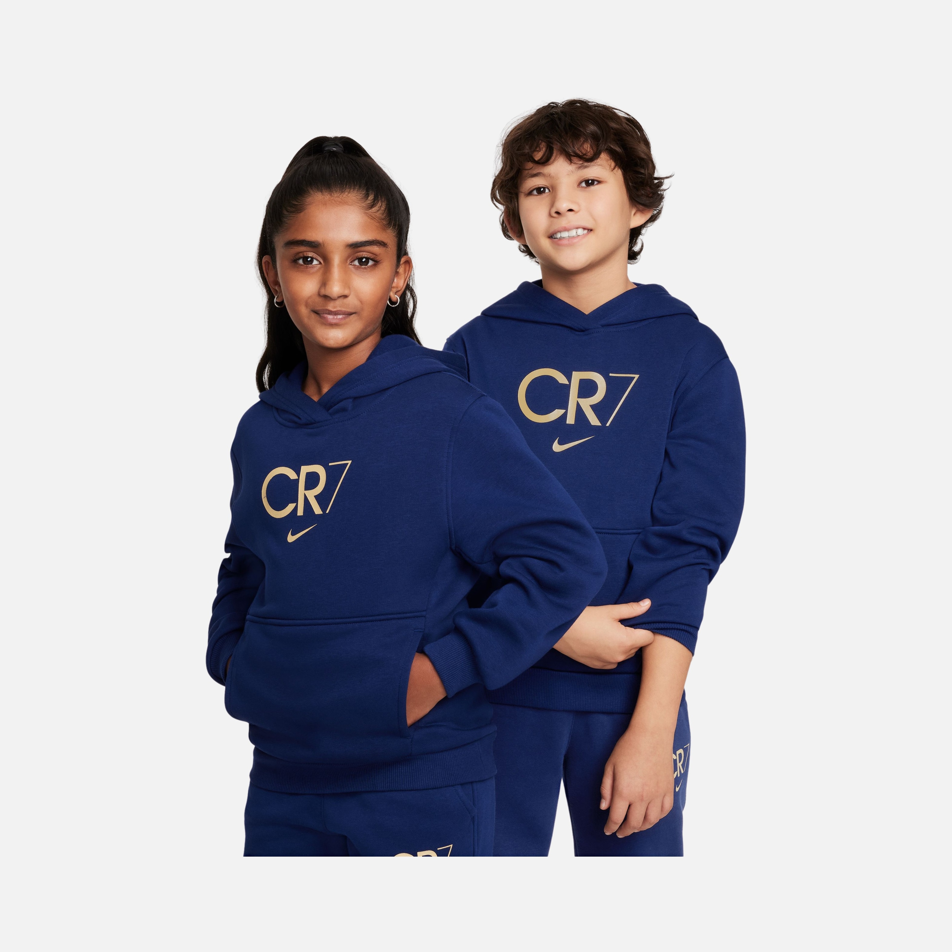 Nike CR7 Club Fleece Football HO24 Hoodie Çocuk Sweatshirt