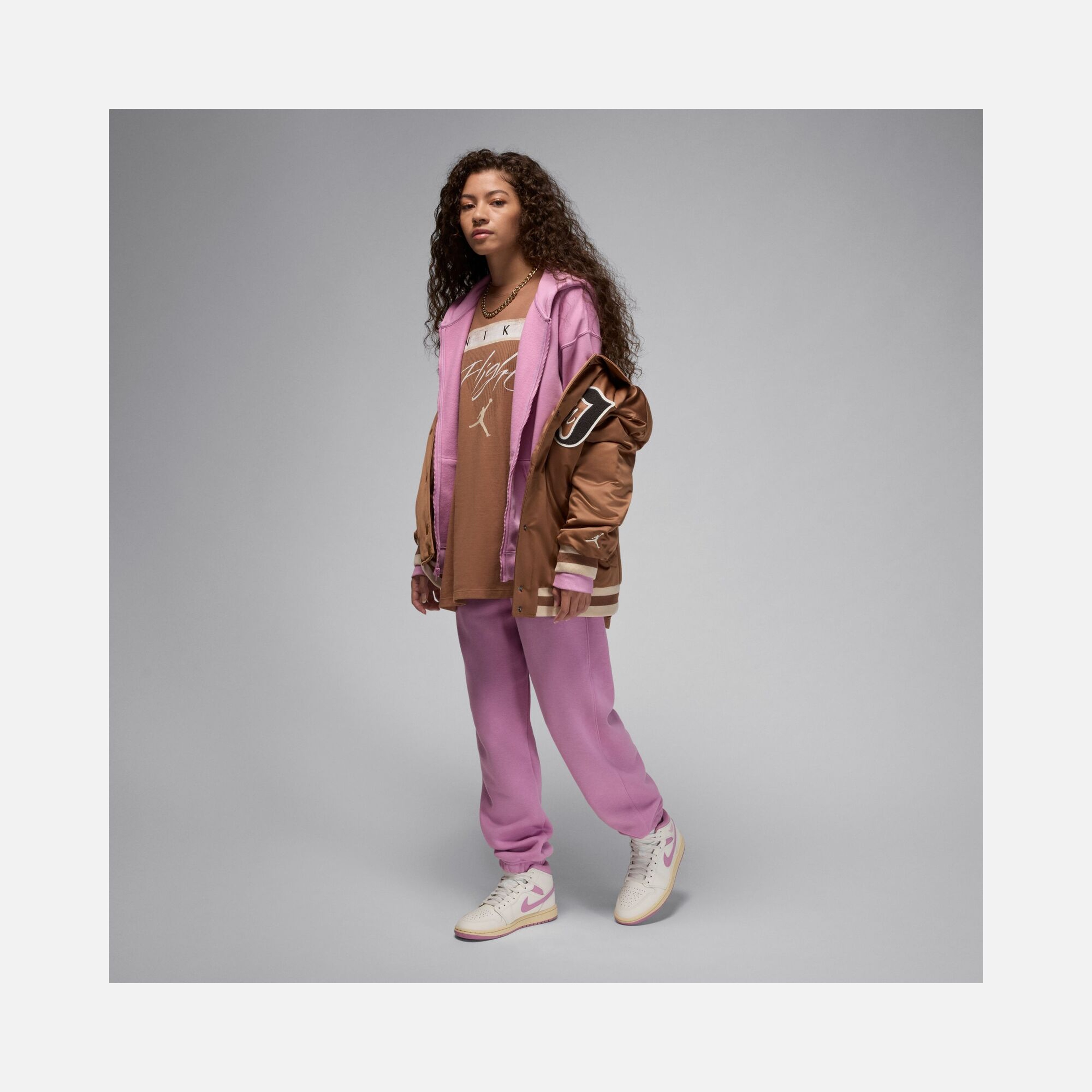 Nike Air Jordan 1 Mid Kadın Spor Ayakkabı