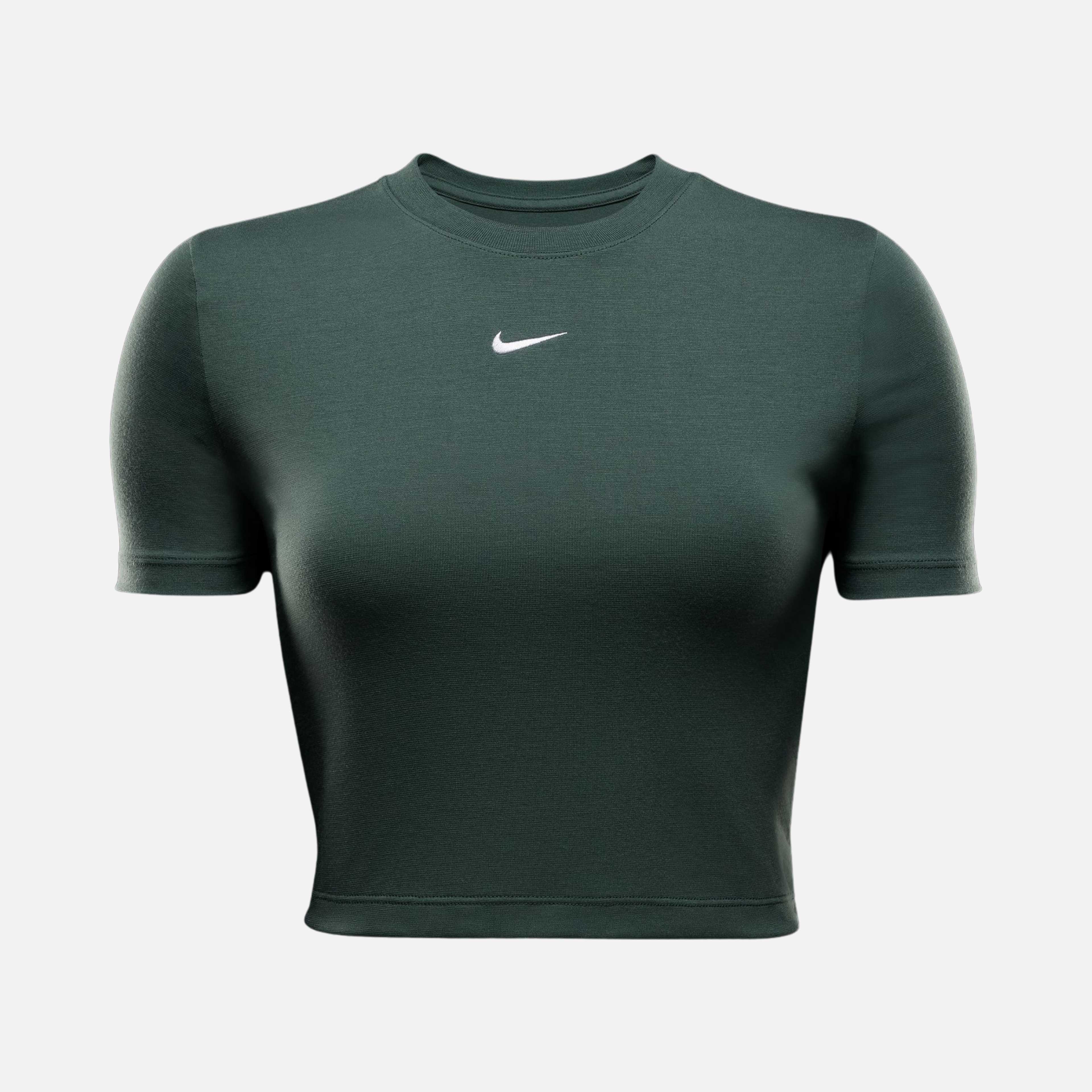 Nike Sportswear Essential Slim-Fit Cropped Short-Sleeve Kadın Tişört