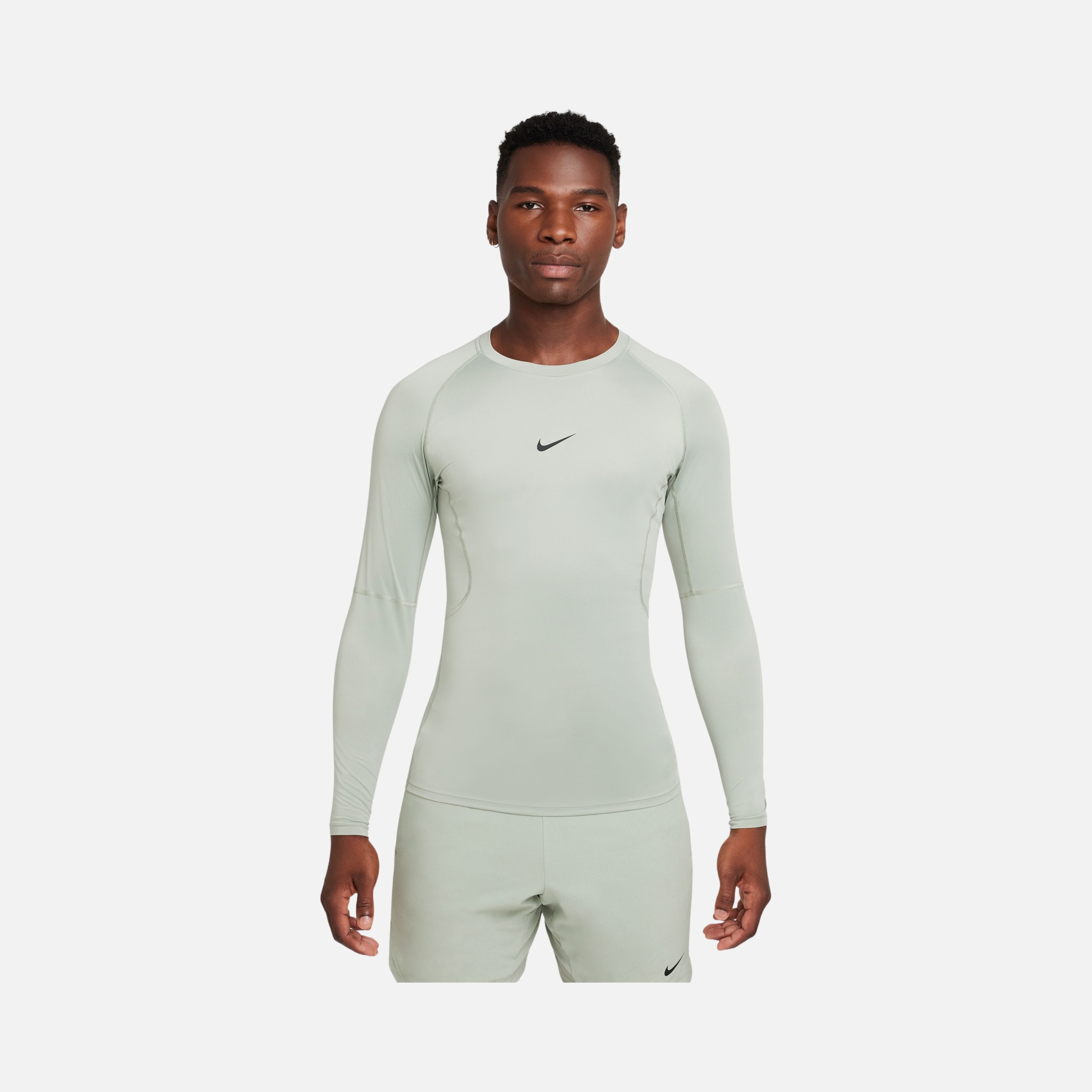 Nike Pro Dri-Fit Tight Fitness Training Long-Sleeve Erkek Tişört