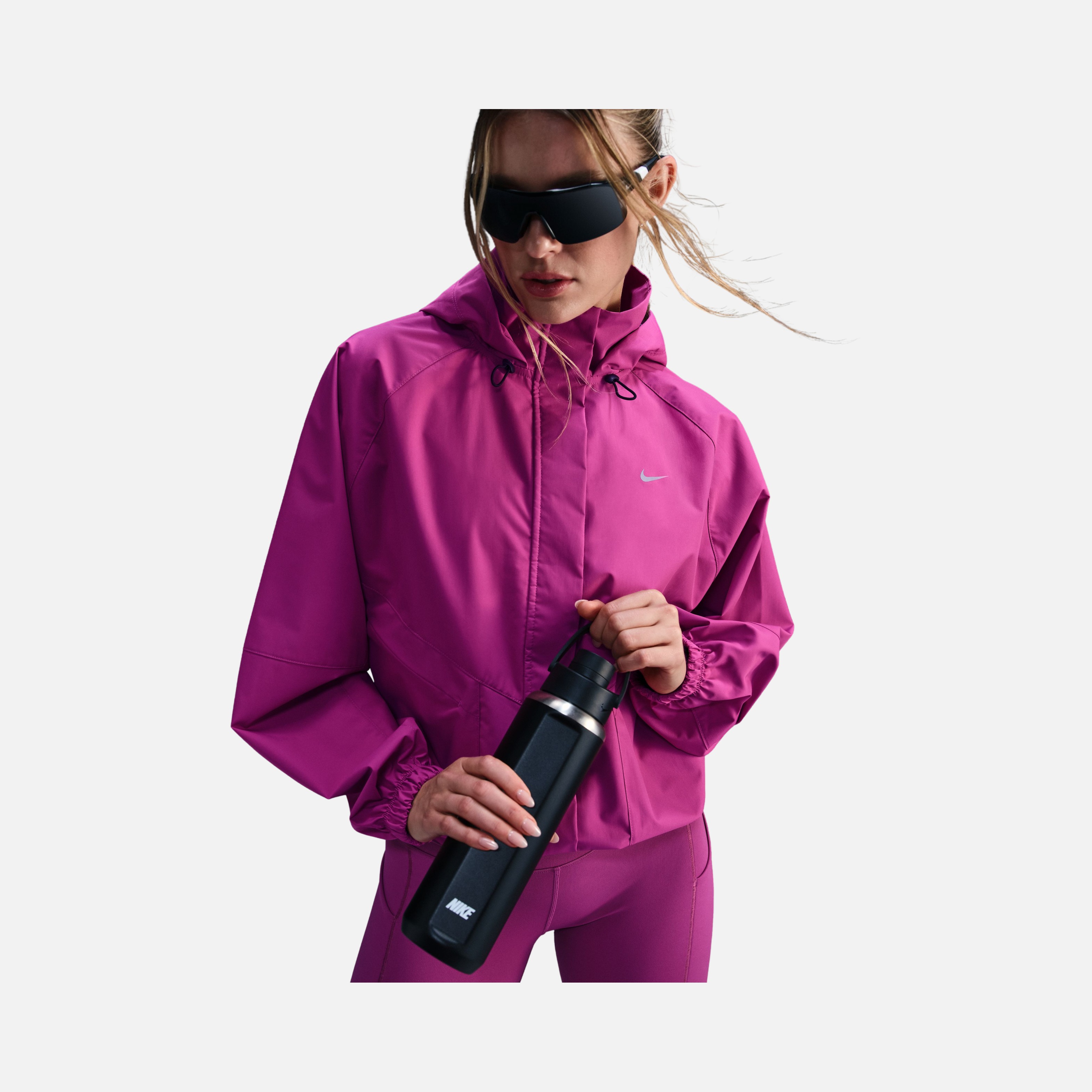Nike Storm-Fit Swift Running Full-Zip Hoodie Kadın Ceket | Barçın