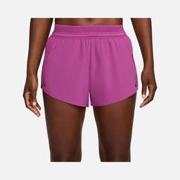Nike AeroSwift Dri-Fit ADV Mid-Rise Brief-Lined 3" Running Kadın Şort