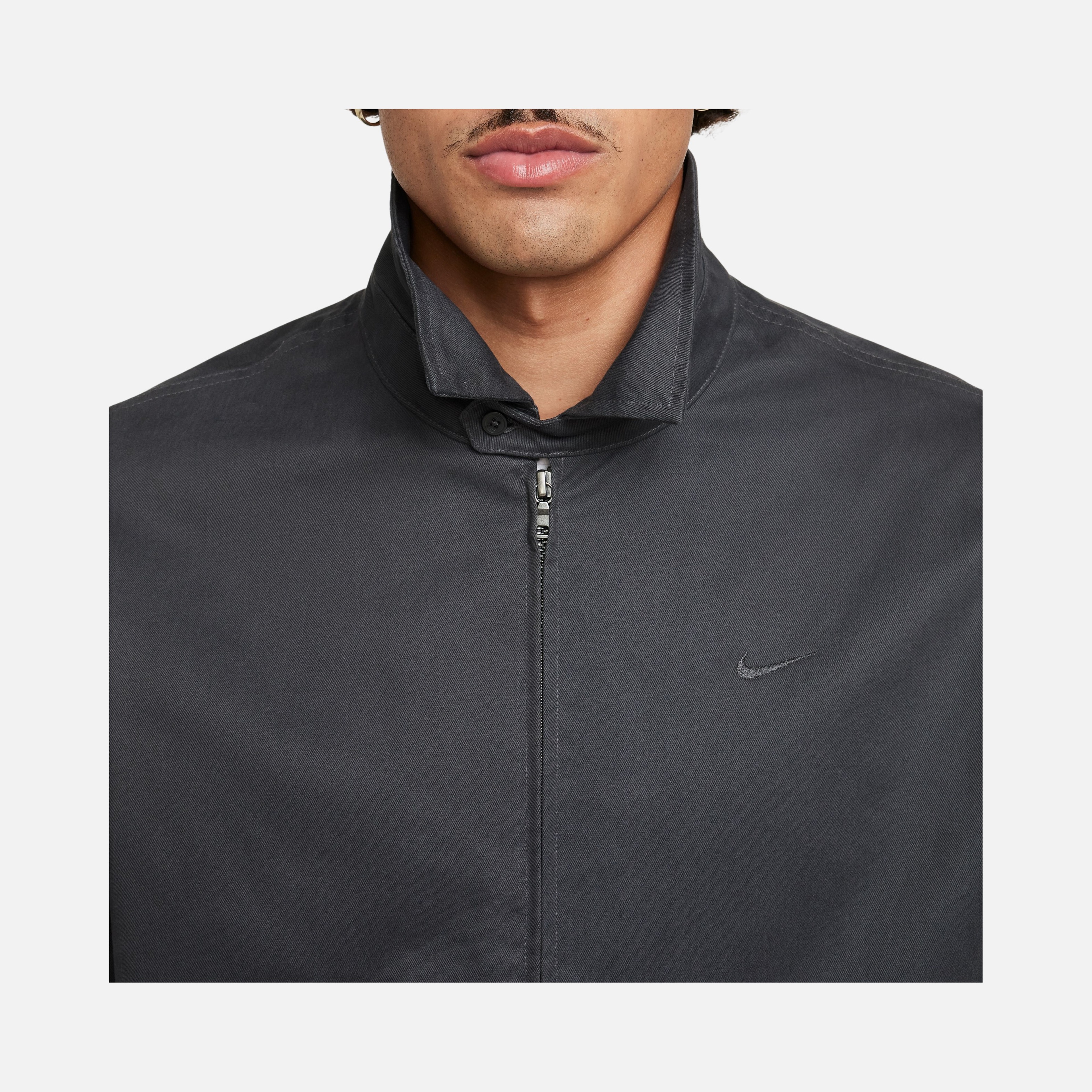 Nike Life Woven Harrington Wide Cut Full-Zip Erkek Ceket