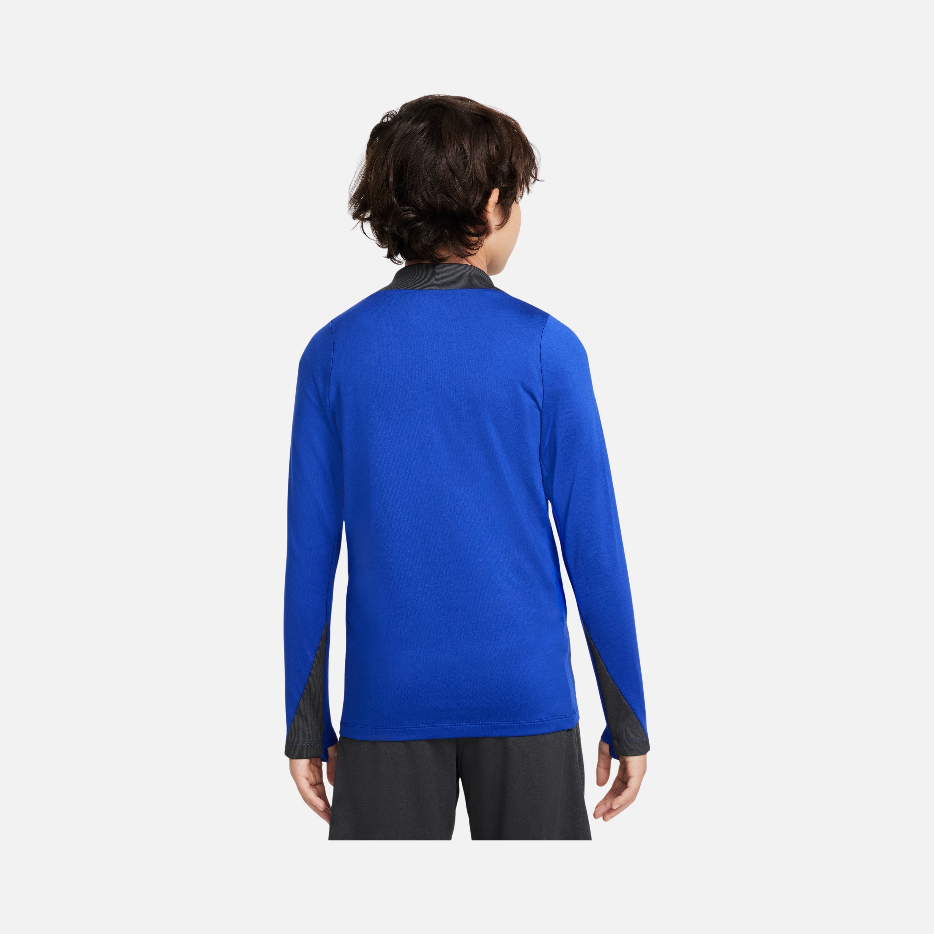 Nike F.C. Barcelona Strike Third Dri-Fit 1/4-Zip Training Long-Sleeve Çocuk Tişört