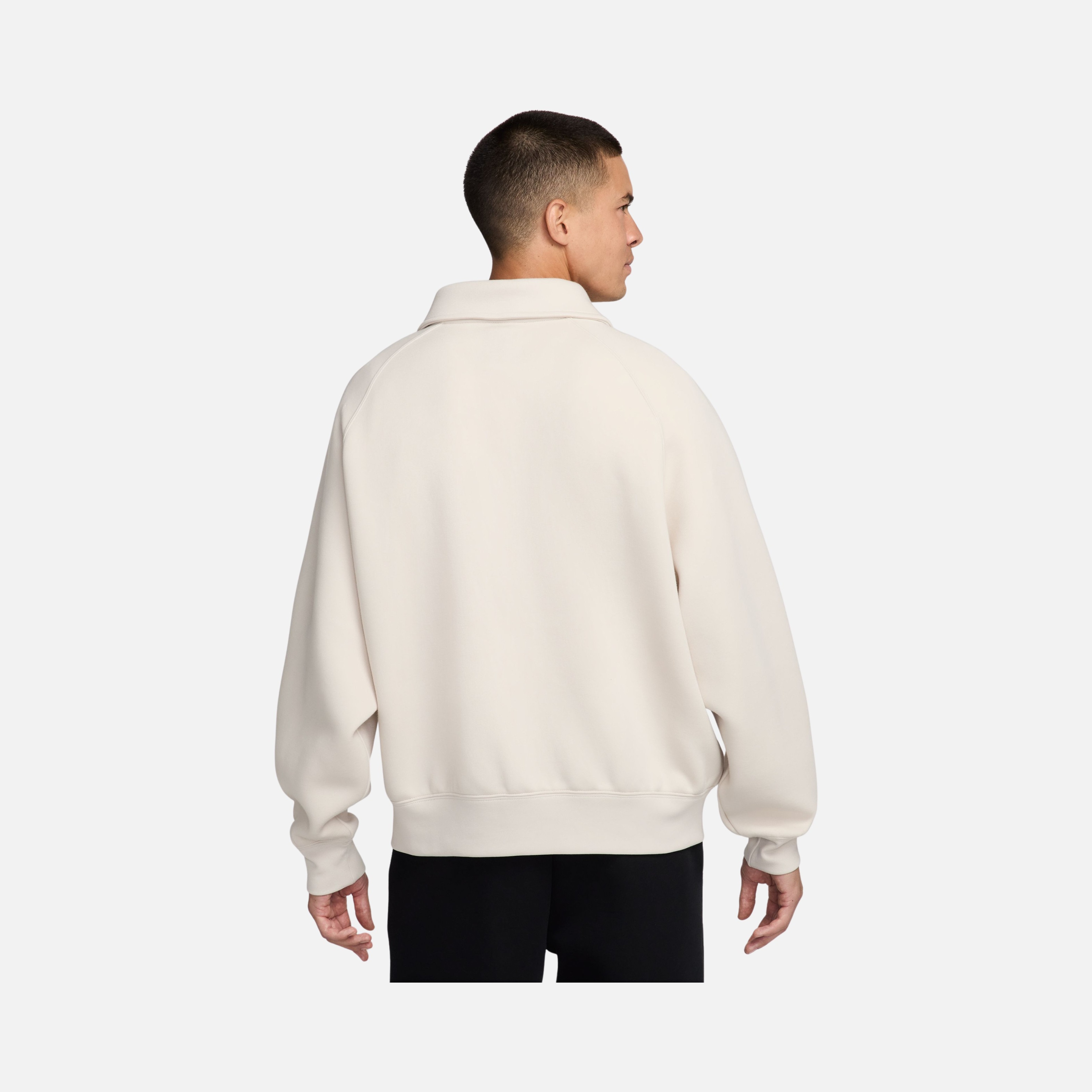 Nike Sportswear Tech Fleece Ribbed Half-Zip Erkek Sweatshirt