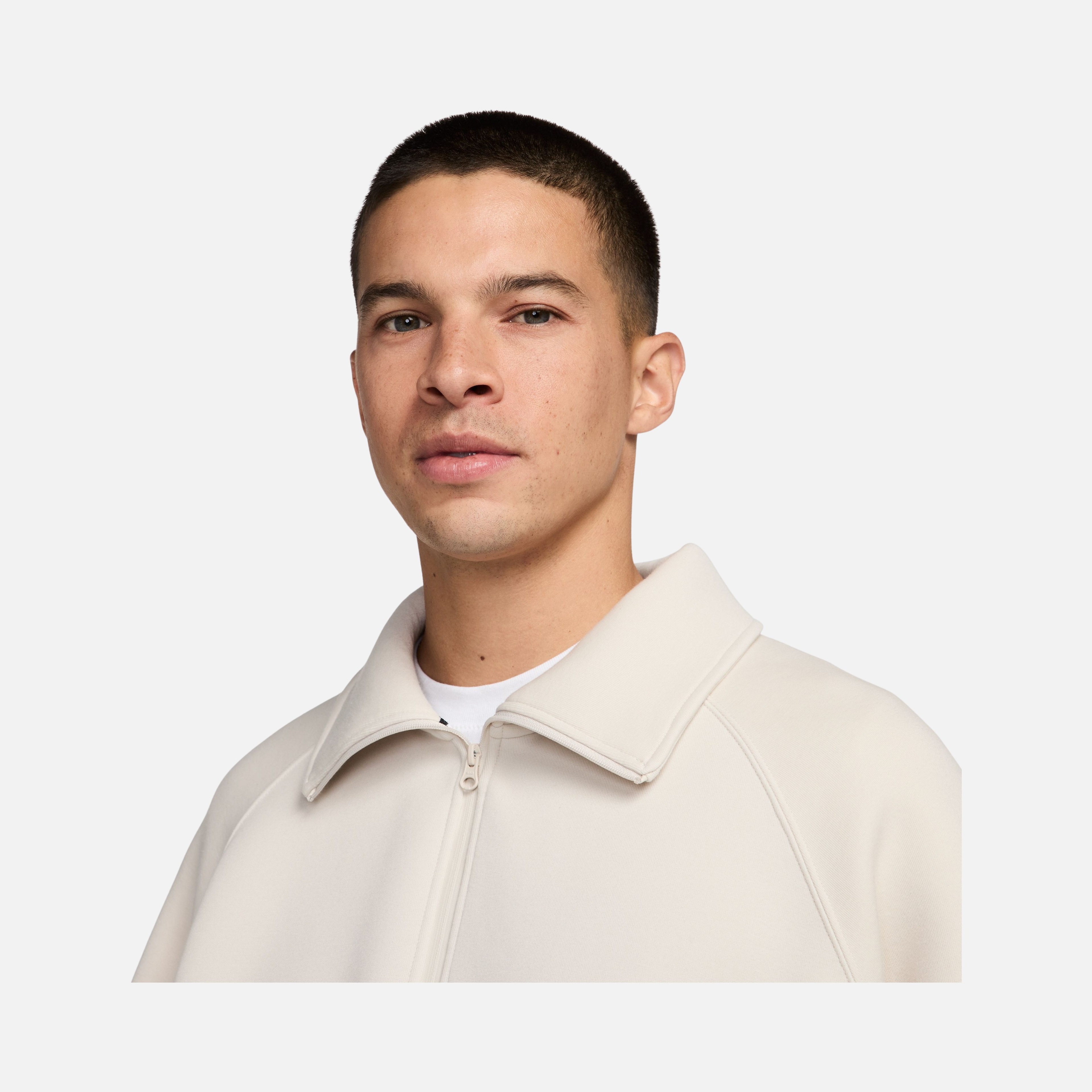 Nike Sportswear Tech Fleece Ribbed Half-Zip Erkek Sweatshirt