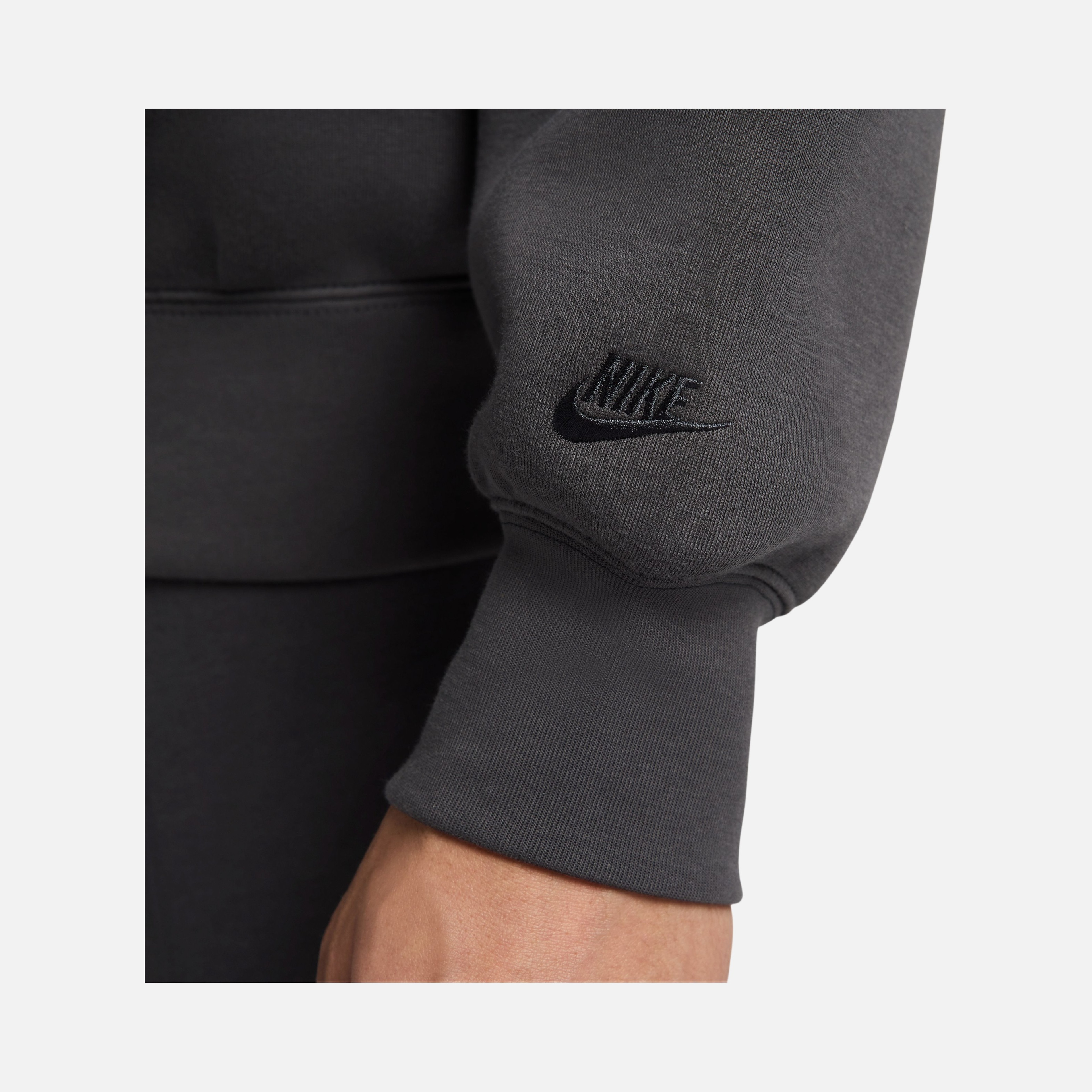 Nike Sportswear Tech Fleece Ribbed Half-Zip Erkek Sweatshirt