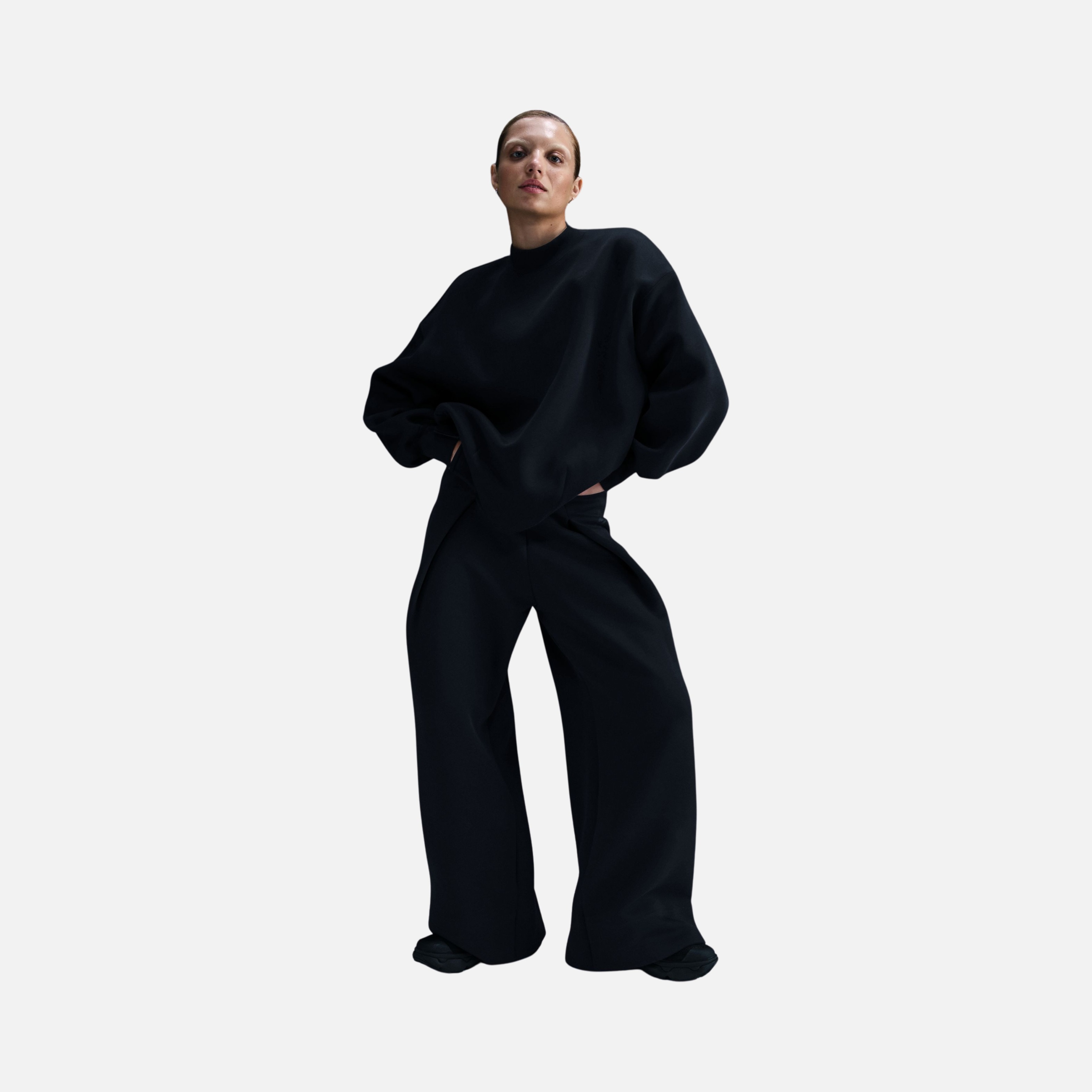 Nike Sportswear Tech Fleece Oversized Crew-neck Kadın Sweatshirt