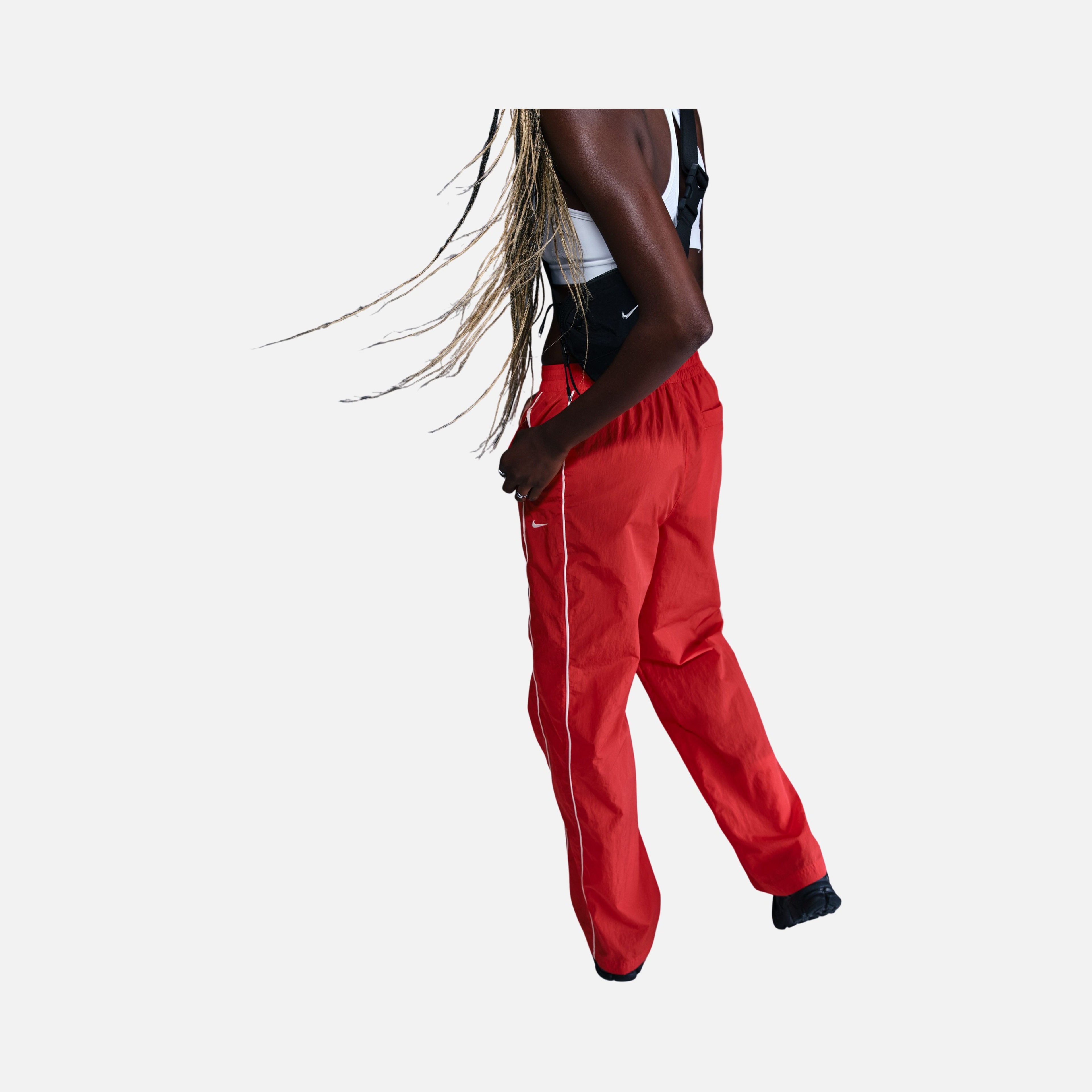 Nike Sportswear Windrunner High-Waisted Woven Open-Hem Kadın Eşofman Altı