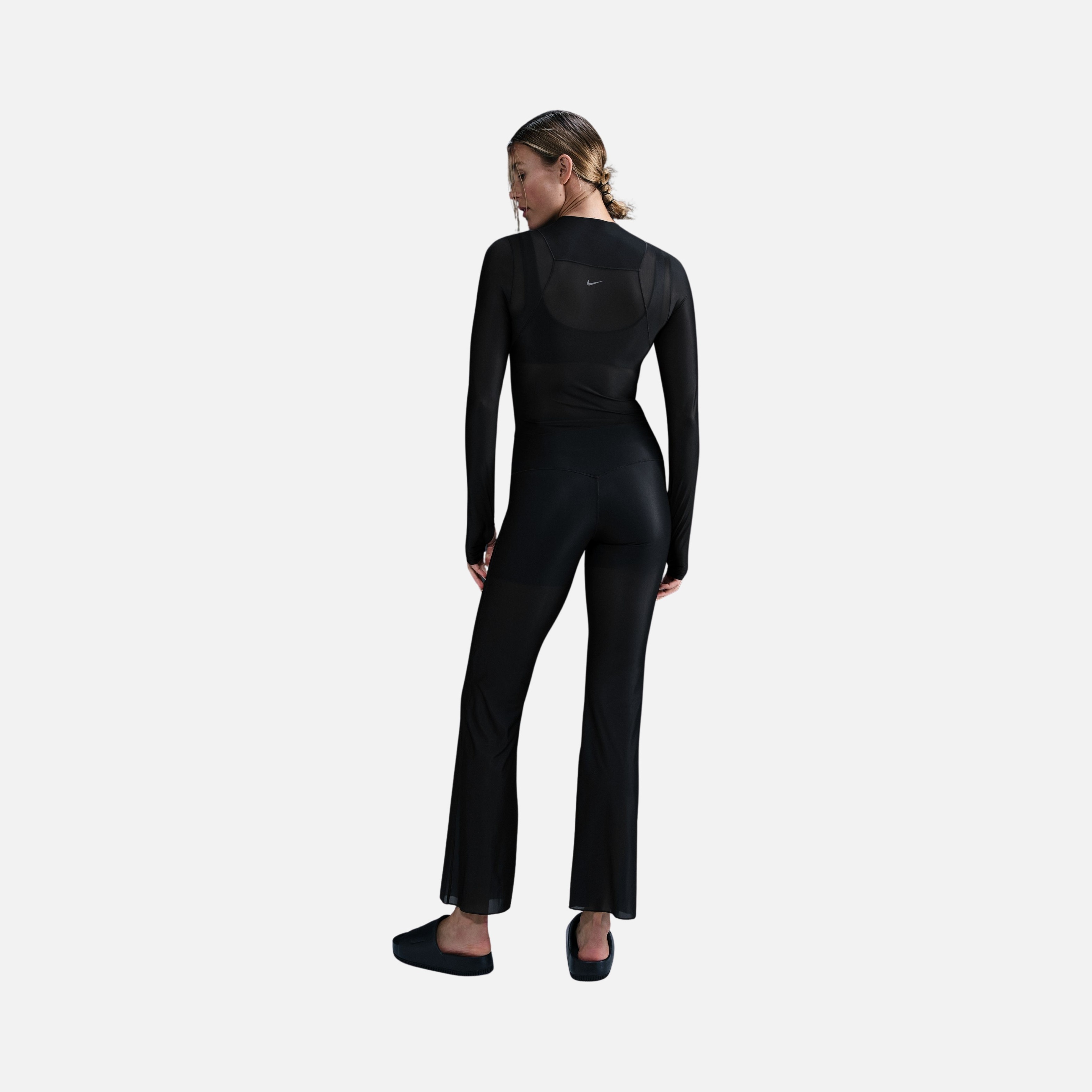Nike Dri-Fit Zenvy High Waist Sheer Training Kadın Pantolon