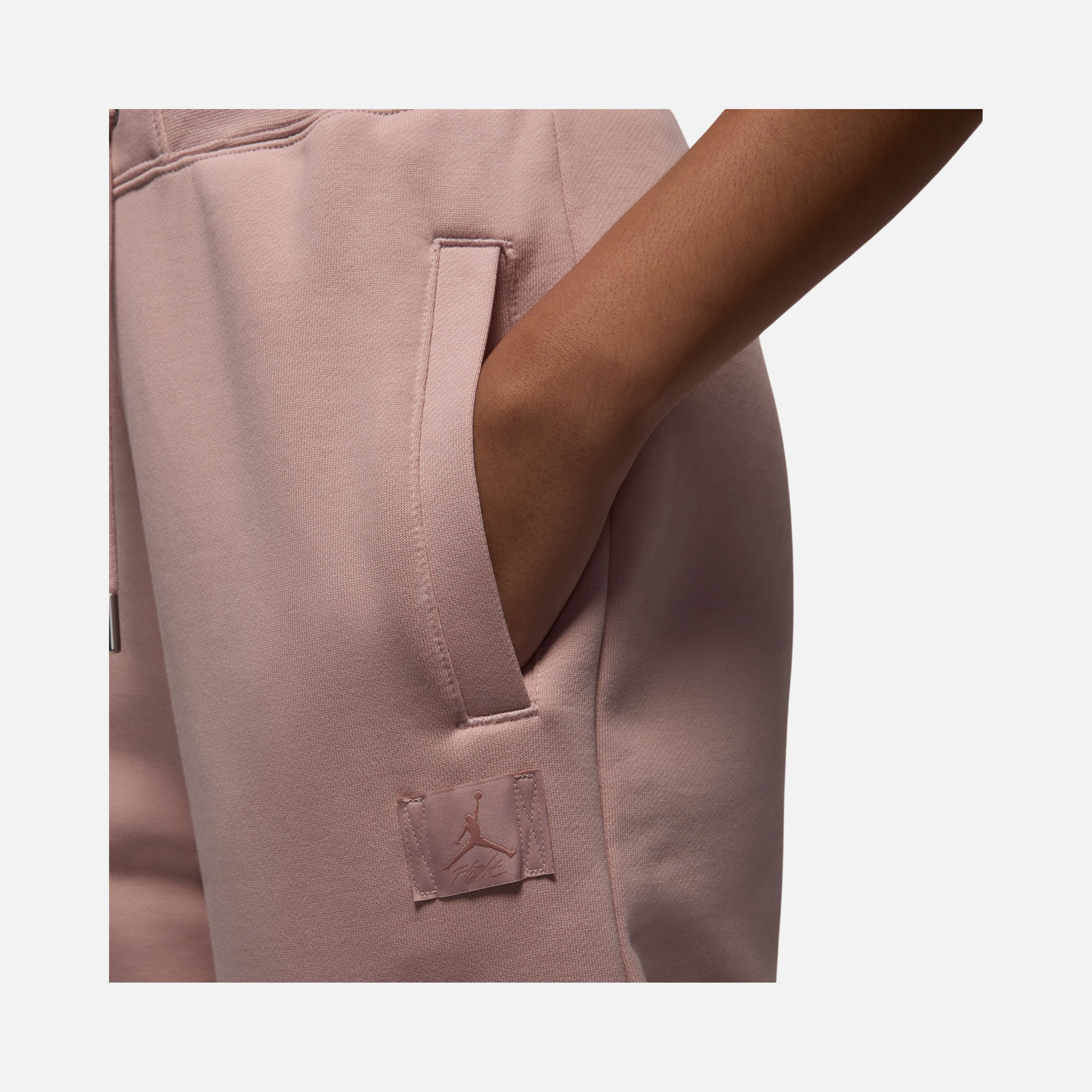 Nike Jordan Flight Fleece Open-Hem Extra Loose Legs Kadın Eşofman Altı