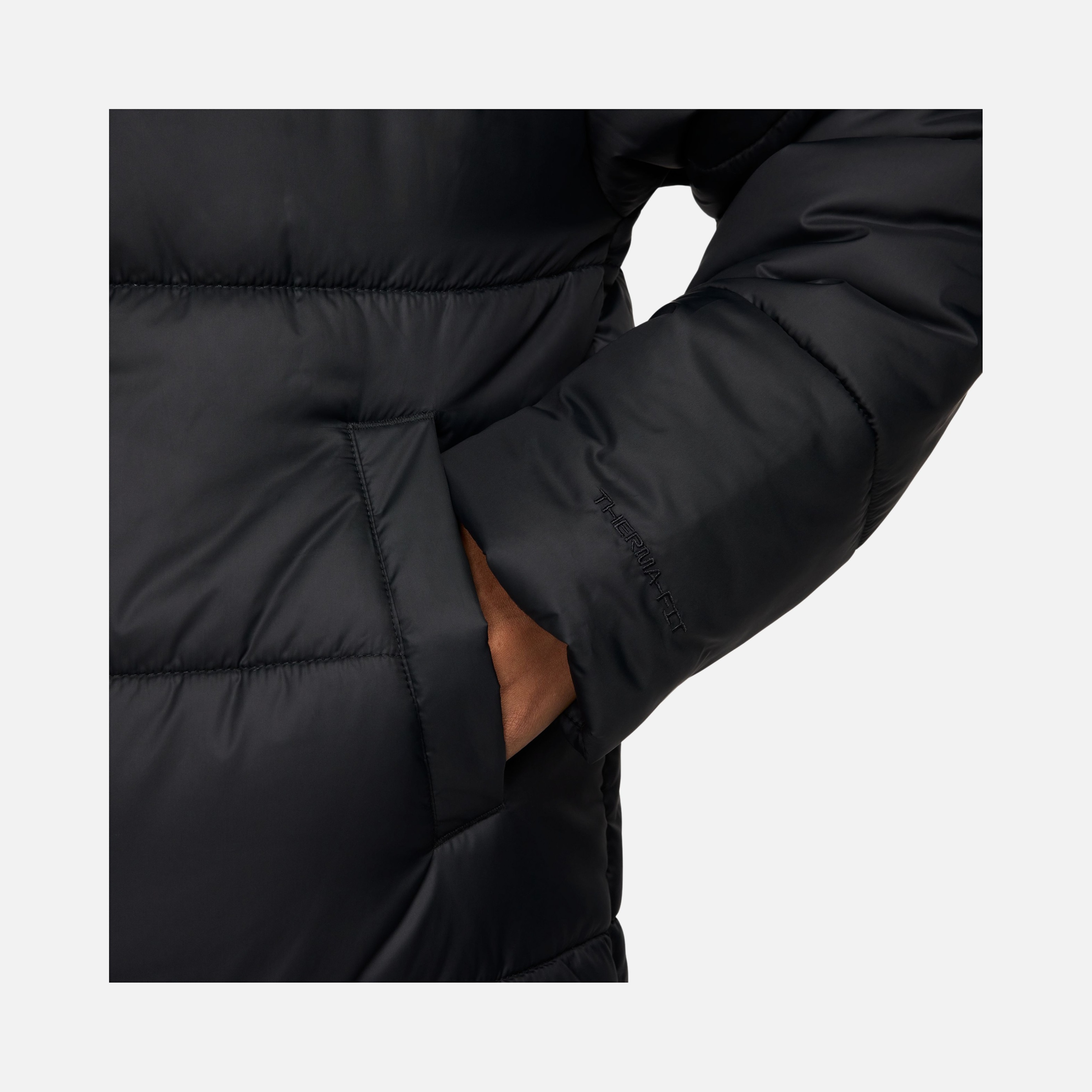 Nike Sportswear Classic Puffer Therma-Fit Loose Full-Zip Hoodie Kadın Parka